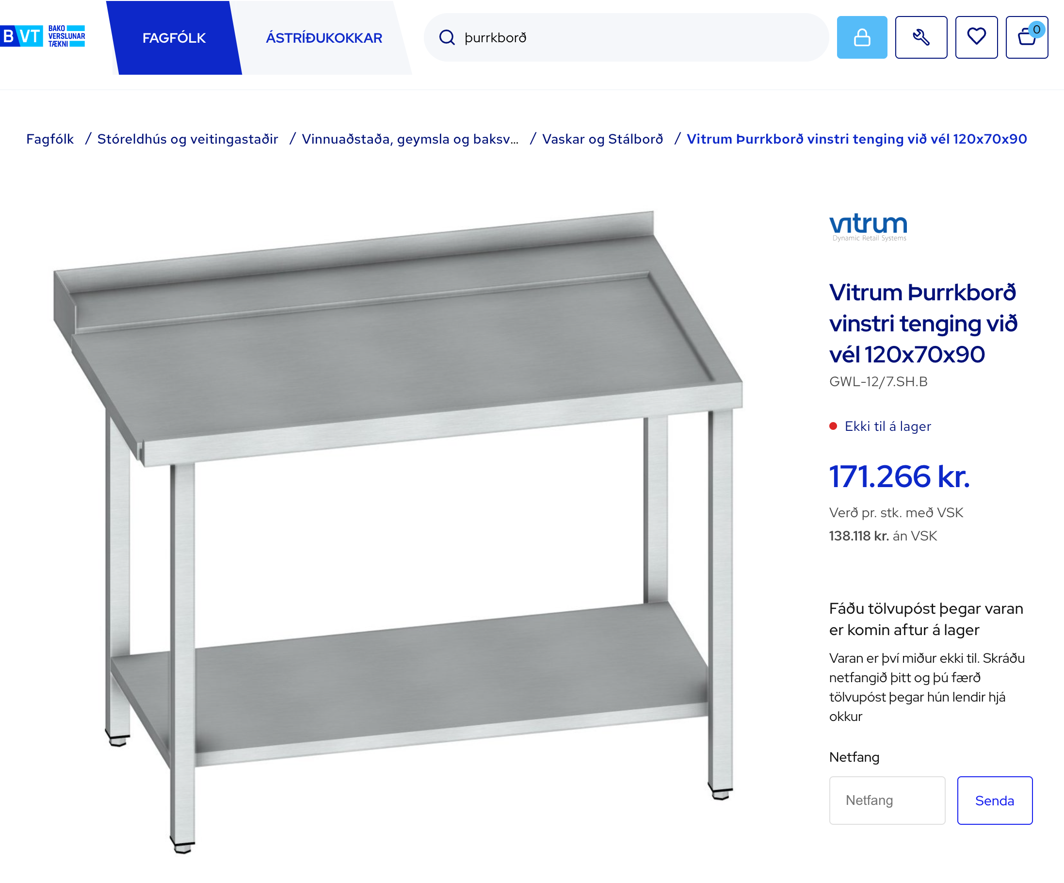Þurrkborð f. uppþvottabakka m/bakkant 6