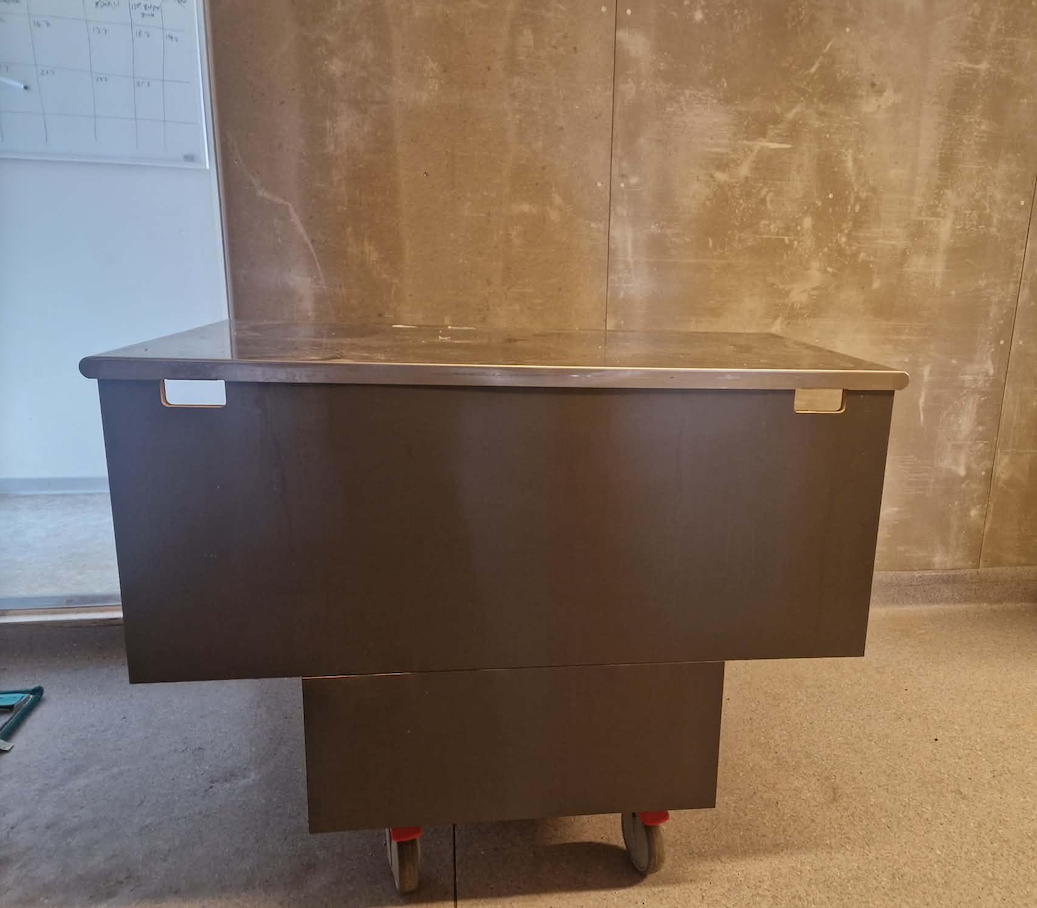 Metos preppborð á hjólum