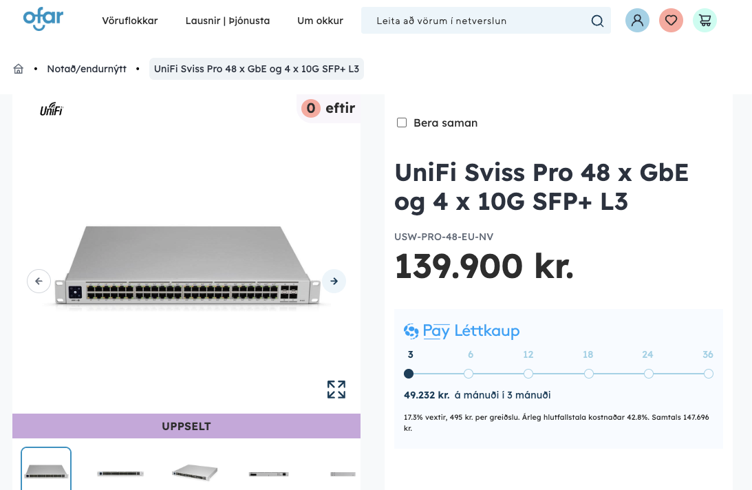 Unifi USW 48 Pro sviss 3