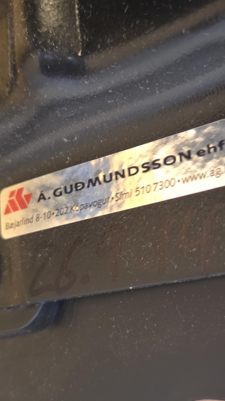 EX 26 skrifborðsstóll frá Á. Guðmundsson 3