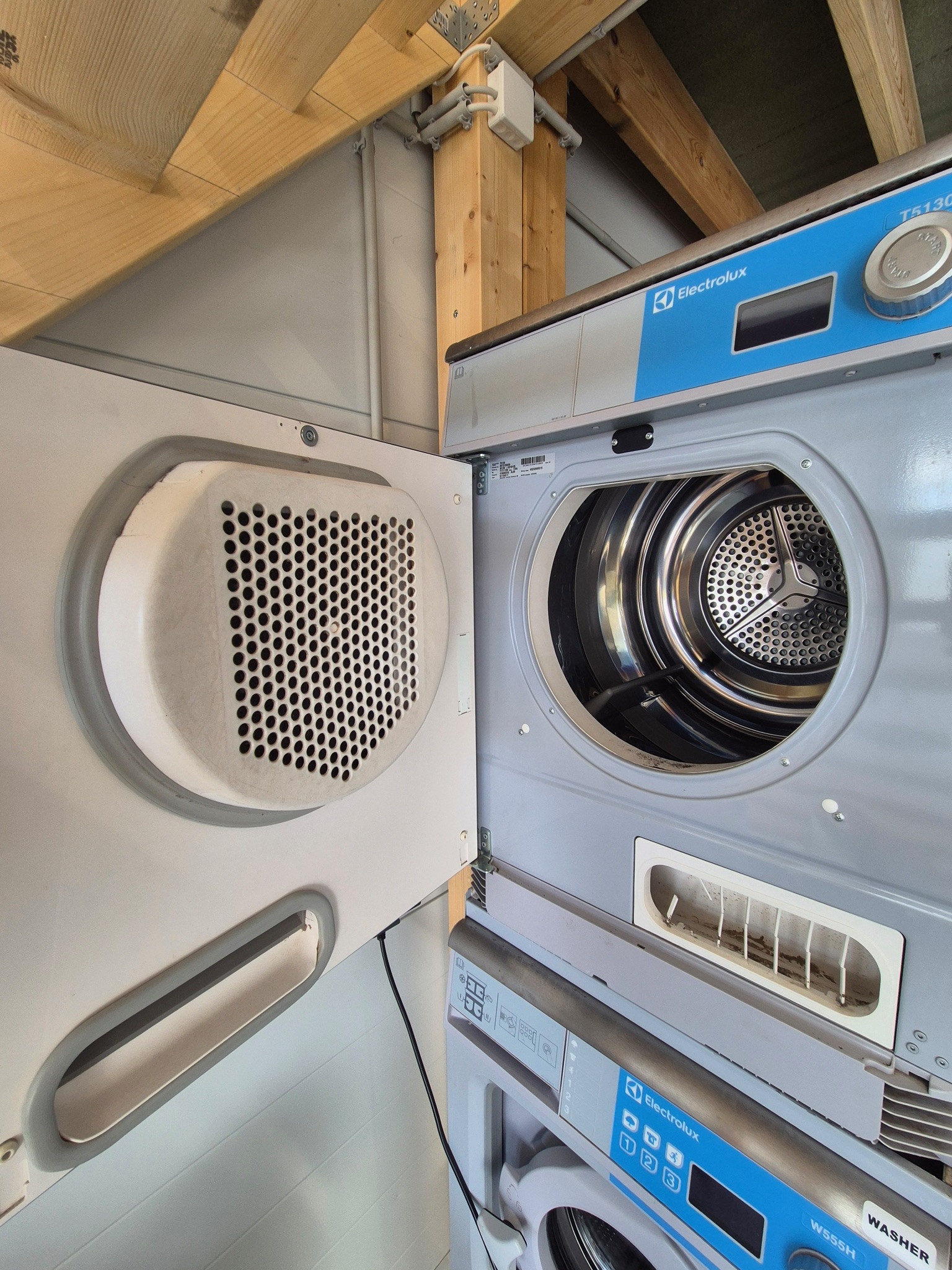 Electrolux þvottavél og þurrkari með token greiðslur 4