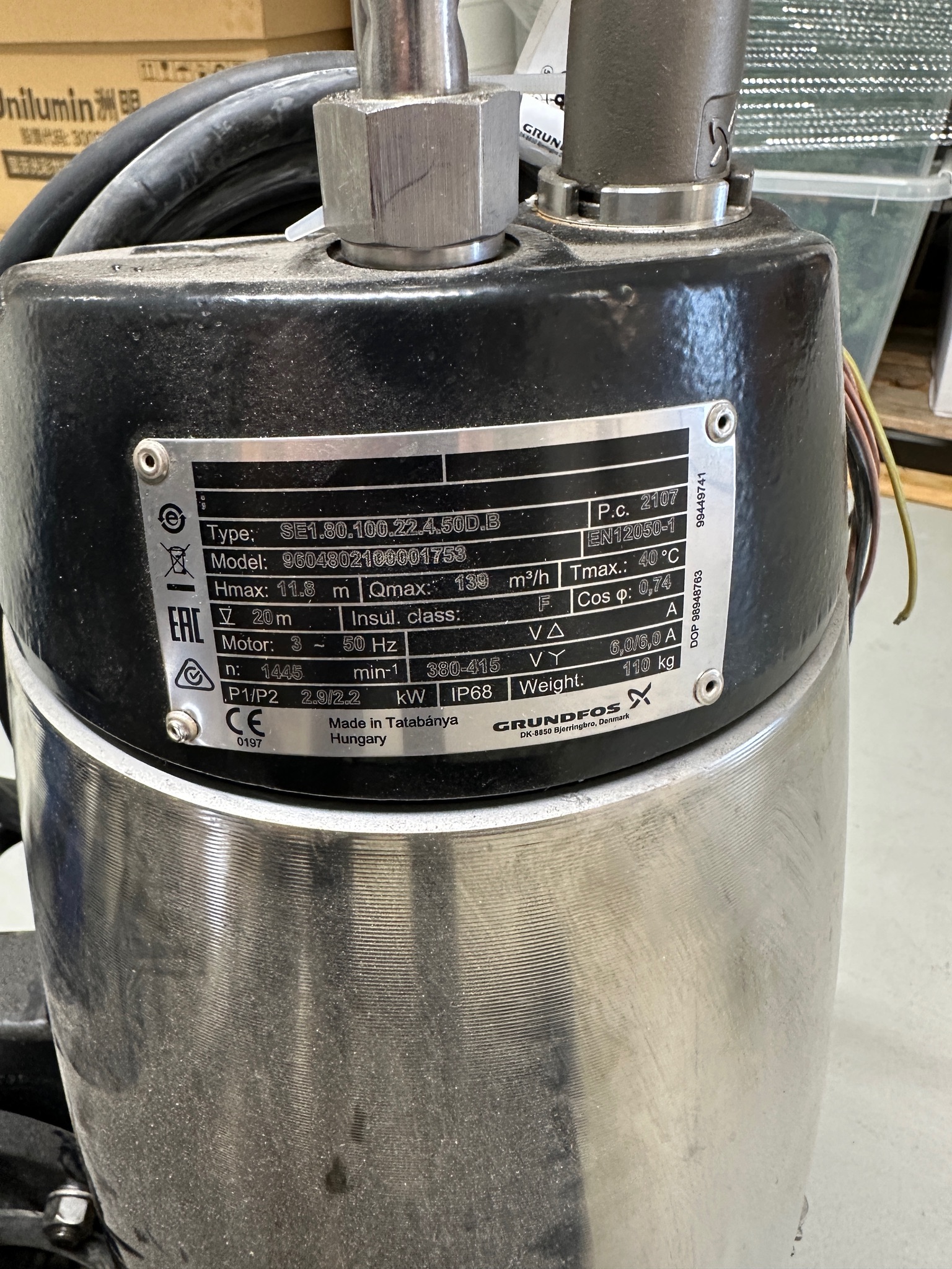 Grundfos dæla 7