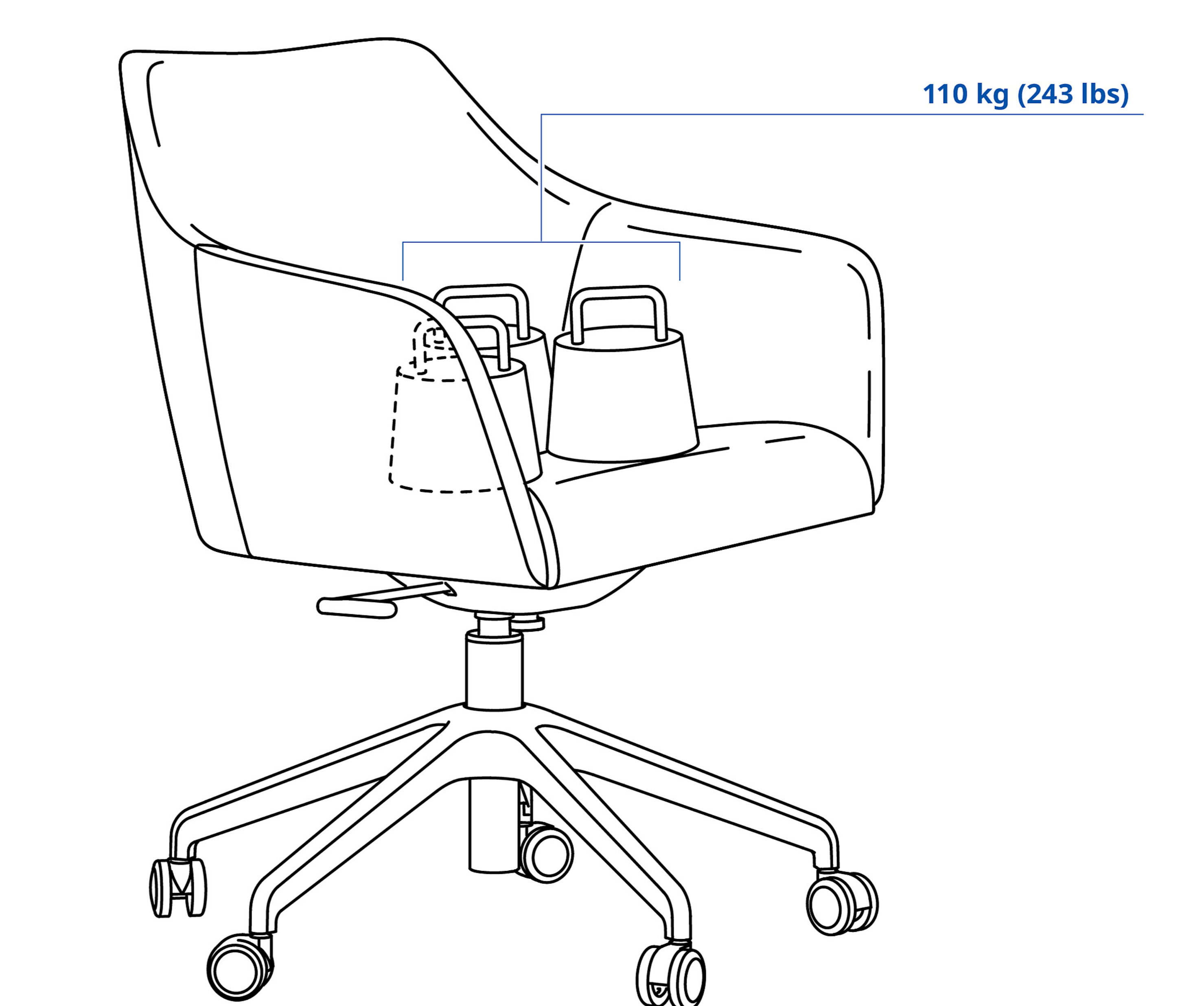 IKEA fundarstóll 8