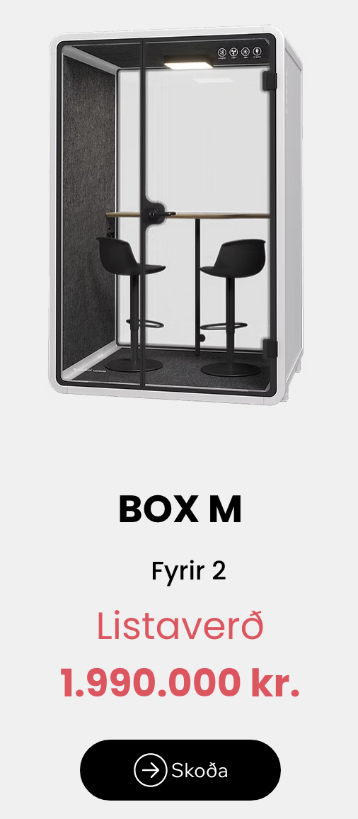 Soundbox næðisklefi 6