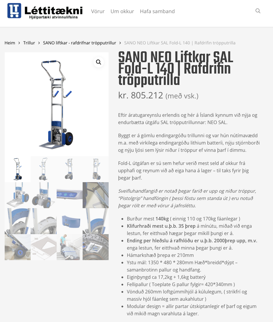 Sano rafdrifin tröpputrilla 4