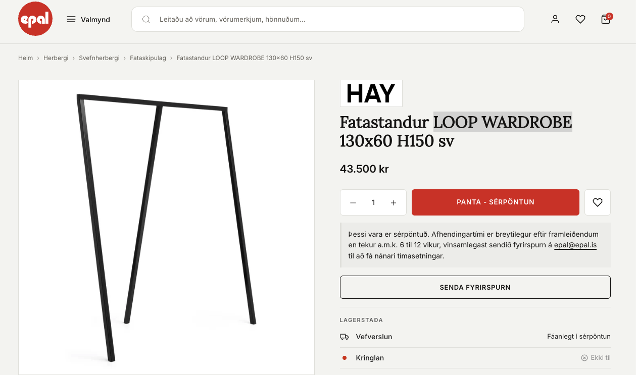 HAY fatastandur 5