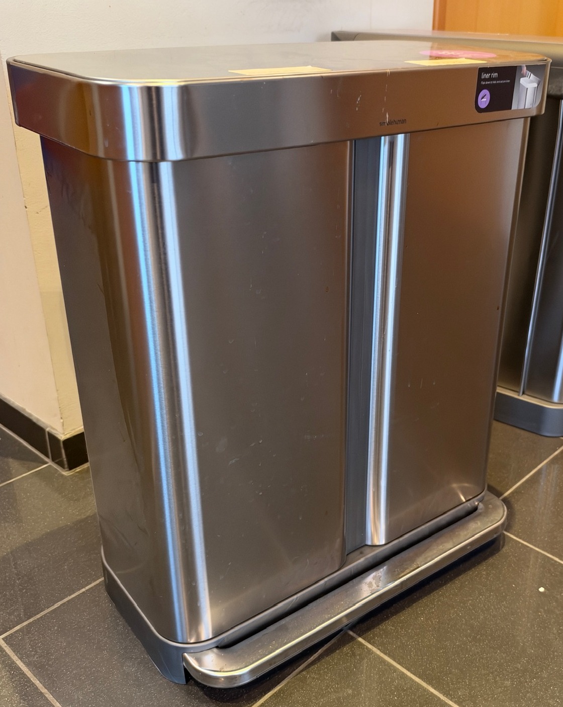 simplehuman endurvinnslutunna 3