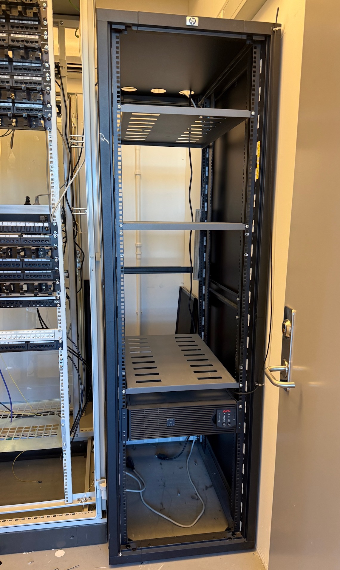 HP serverskápur