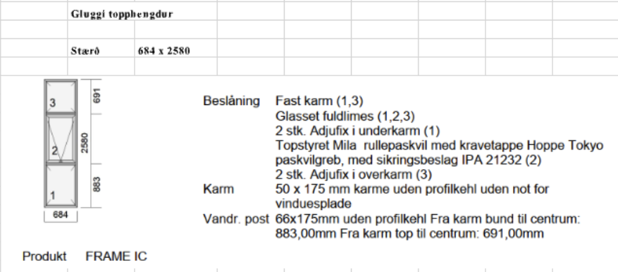 Idealcombi álklæddur timburgluggi 7