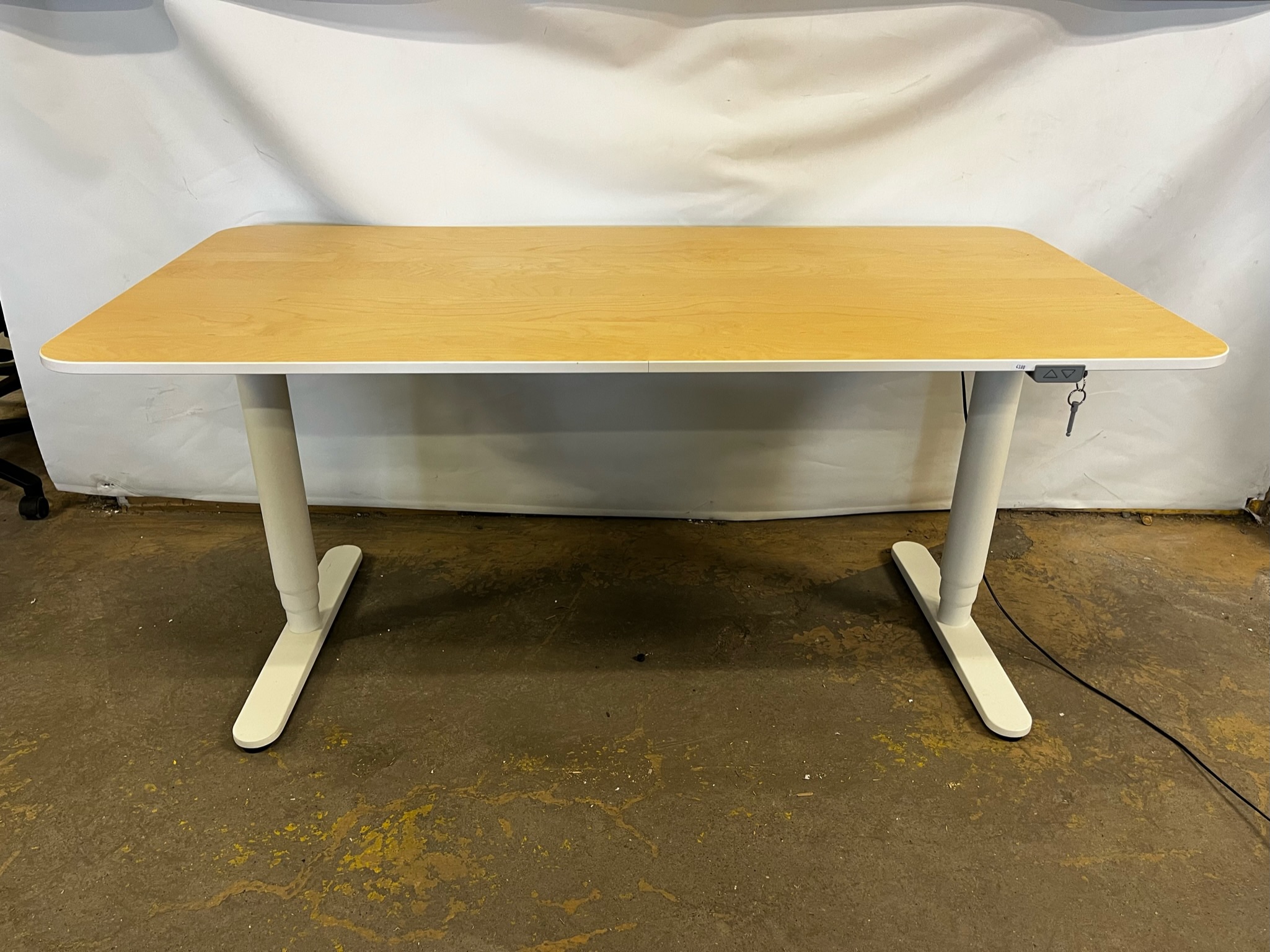 SELT / SOLD IKEA rafmagnsborð - 160 x 80 sm. (3 stk.) 2