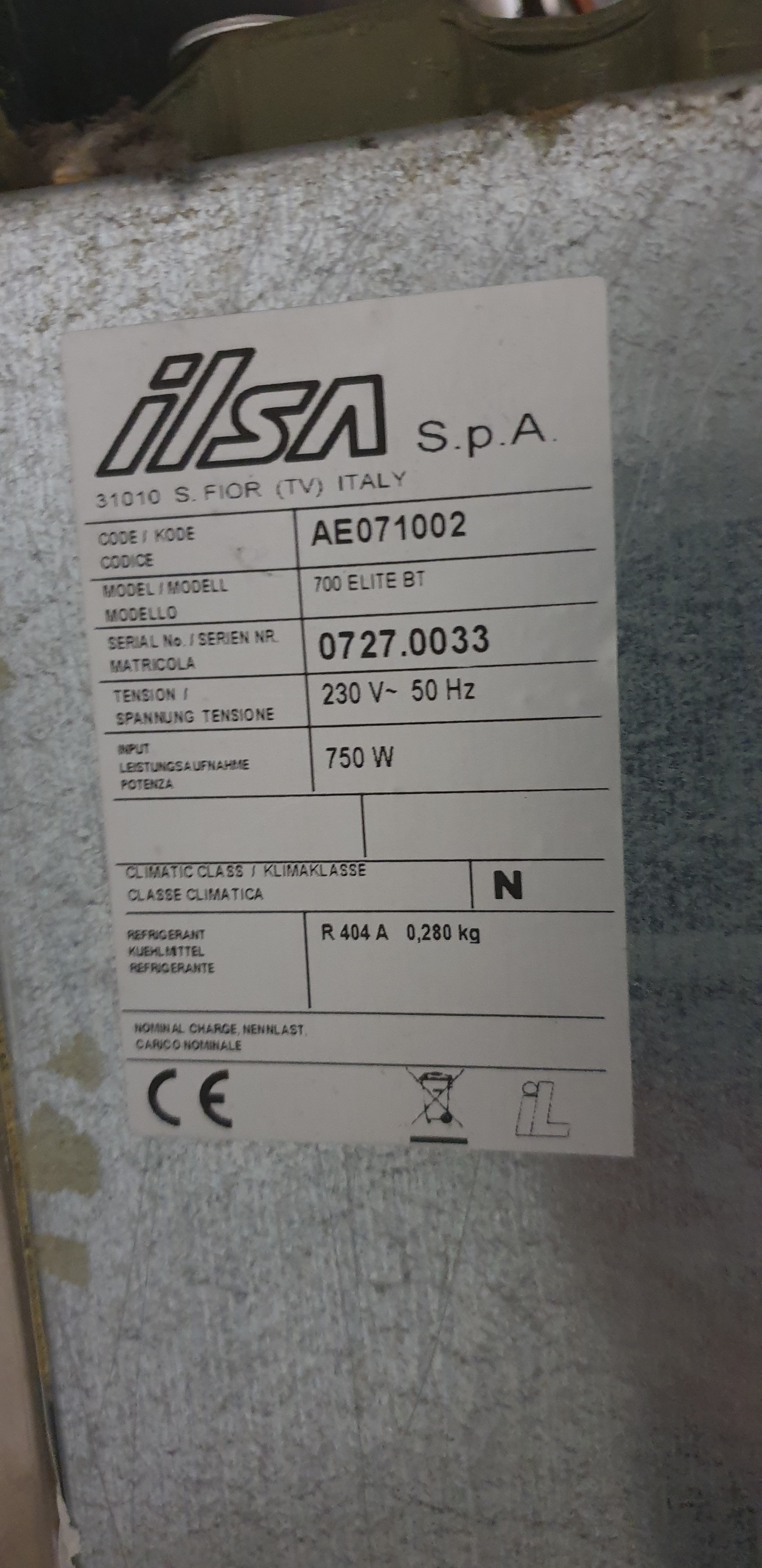 Selt - Ilsa 700 elite BT frystir 3