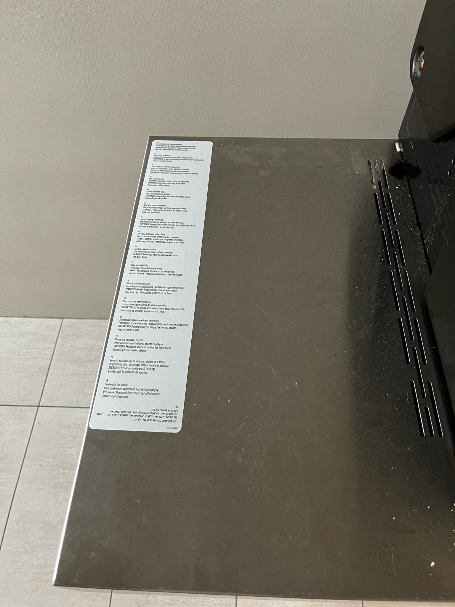 SELT / SOLD Char-Broil gas grill - Vel með farið 6