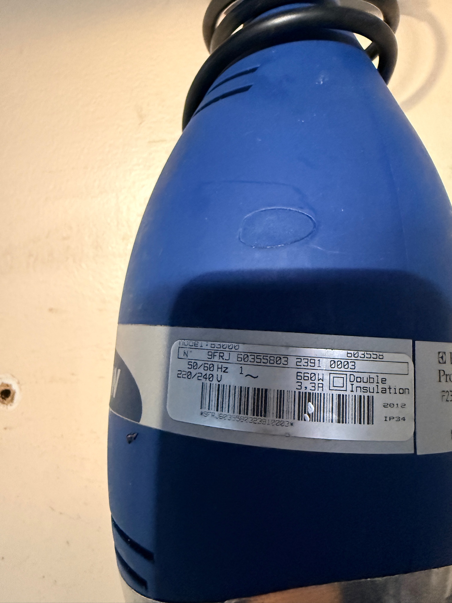 SELT / SOLD Electrolux töfrasproti 7