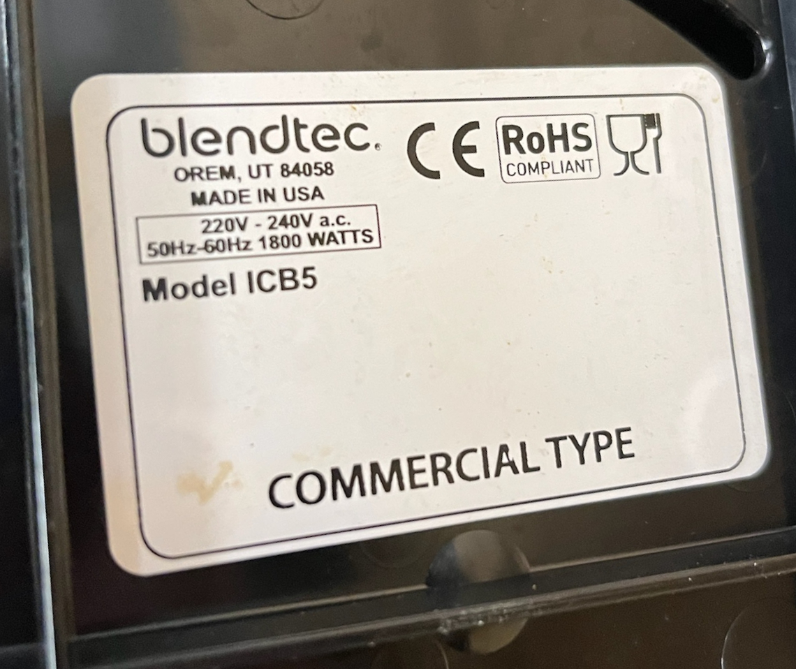 SELT / SOLD Blendtec blandari frá Heimilistæki 7
