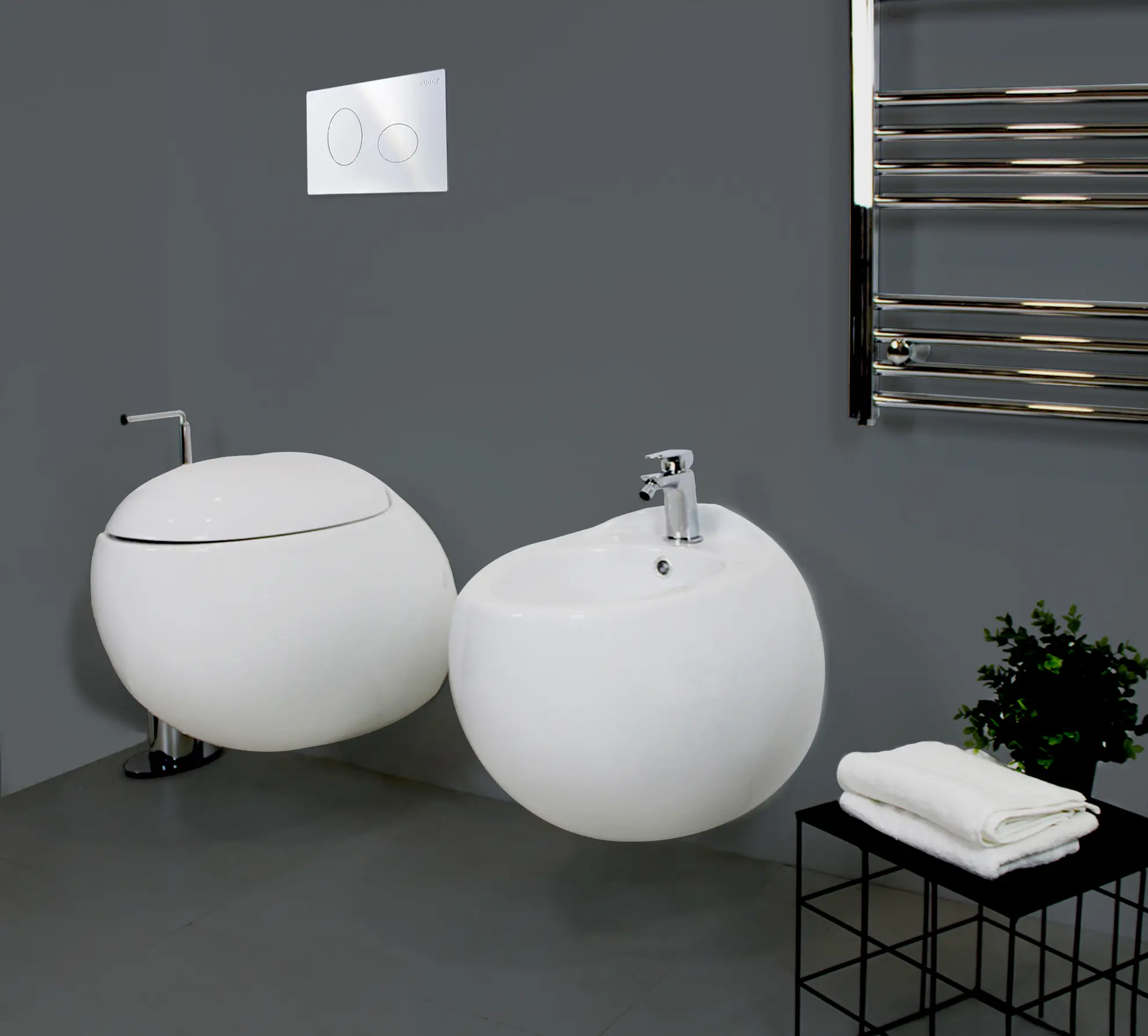 SELT / SOLD WC veggskál frá Laufen Ilbagnoalessi One 3