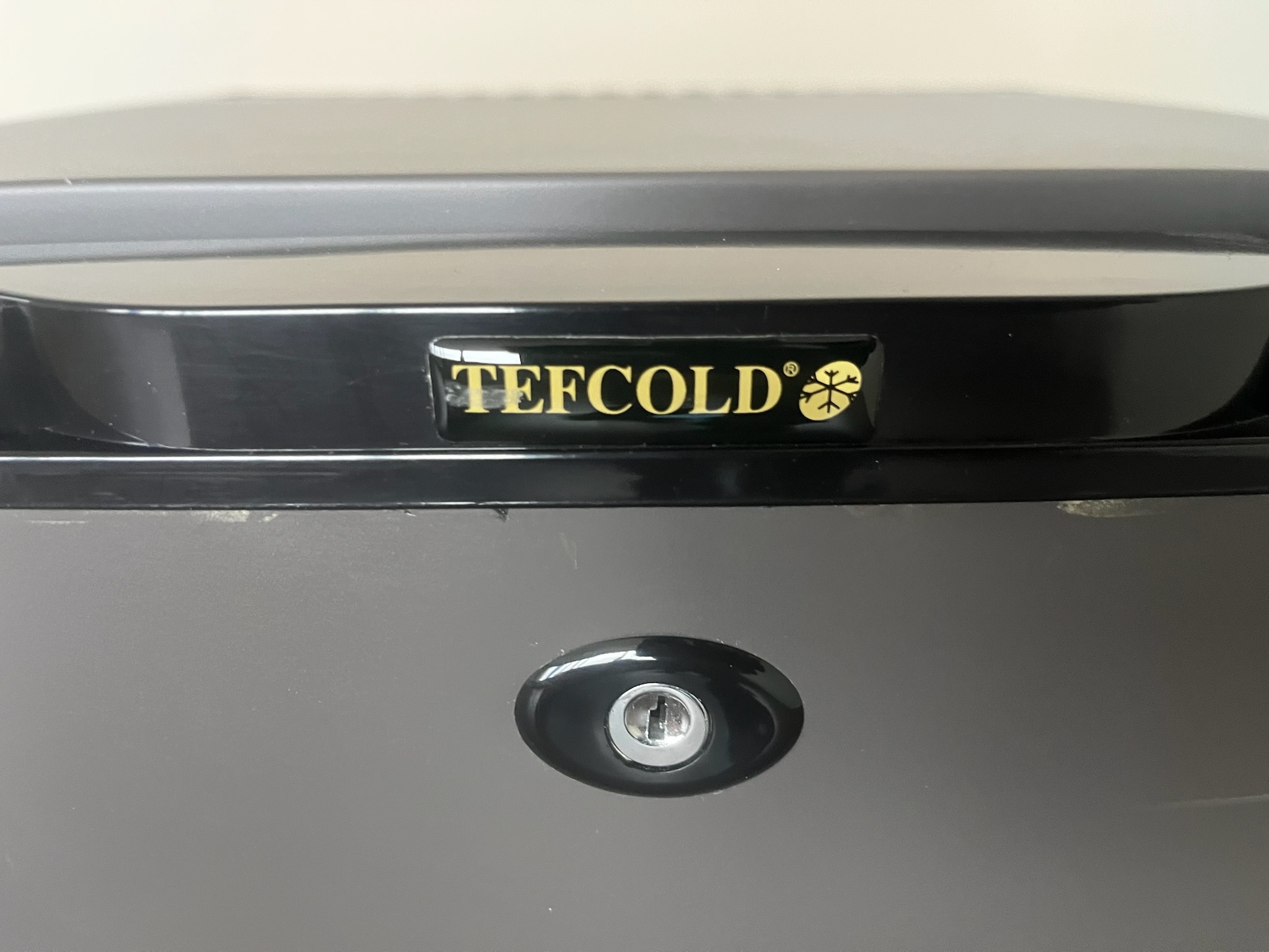 SELT / SOLD Tefcold TM50 Black ísskápur 6
