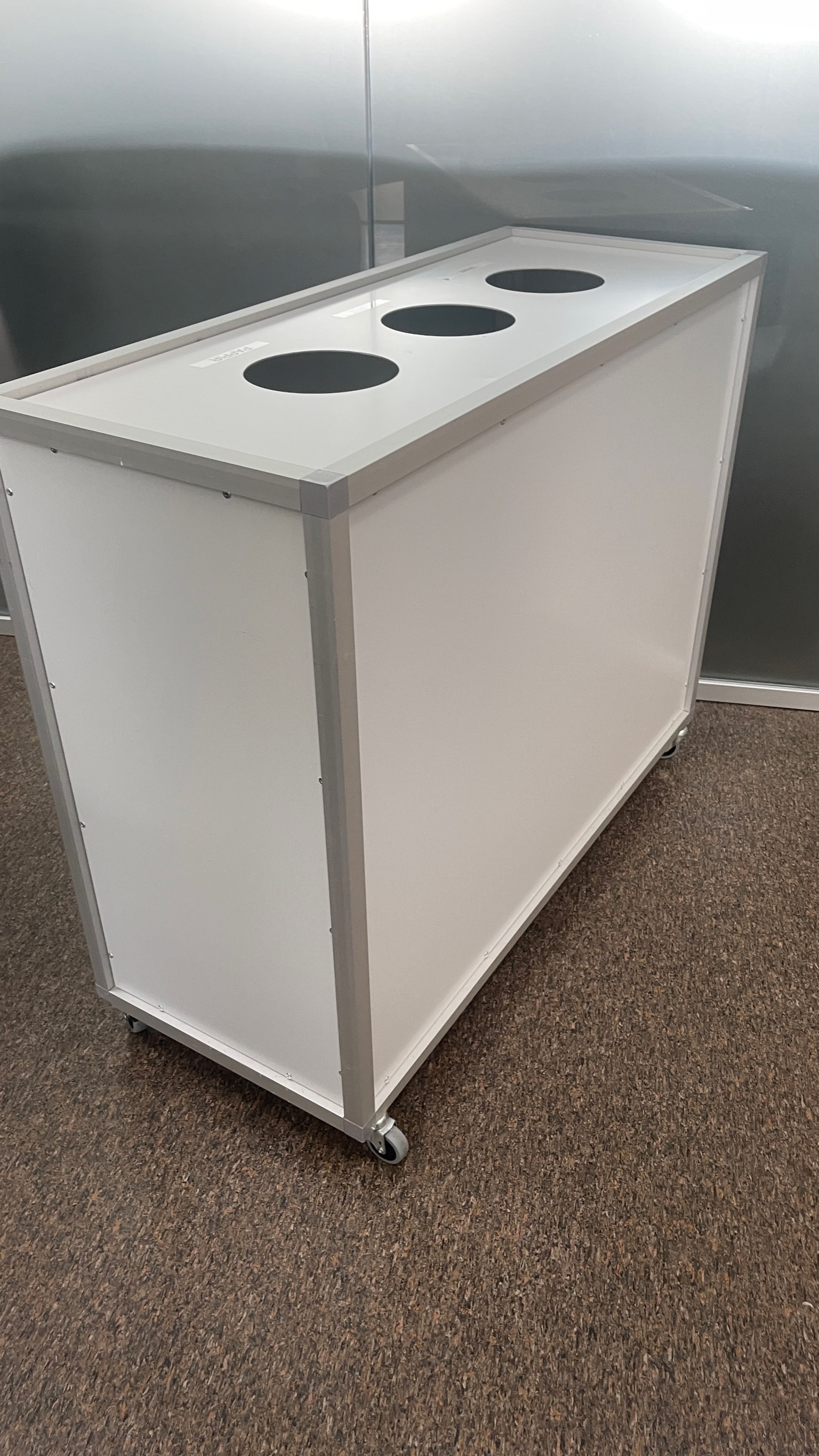 SELT / SOLD Flokkunarskápar á hjólum, B100 x D40 x H80 sm. - Alþingi 3