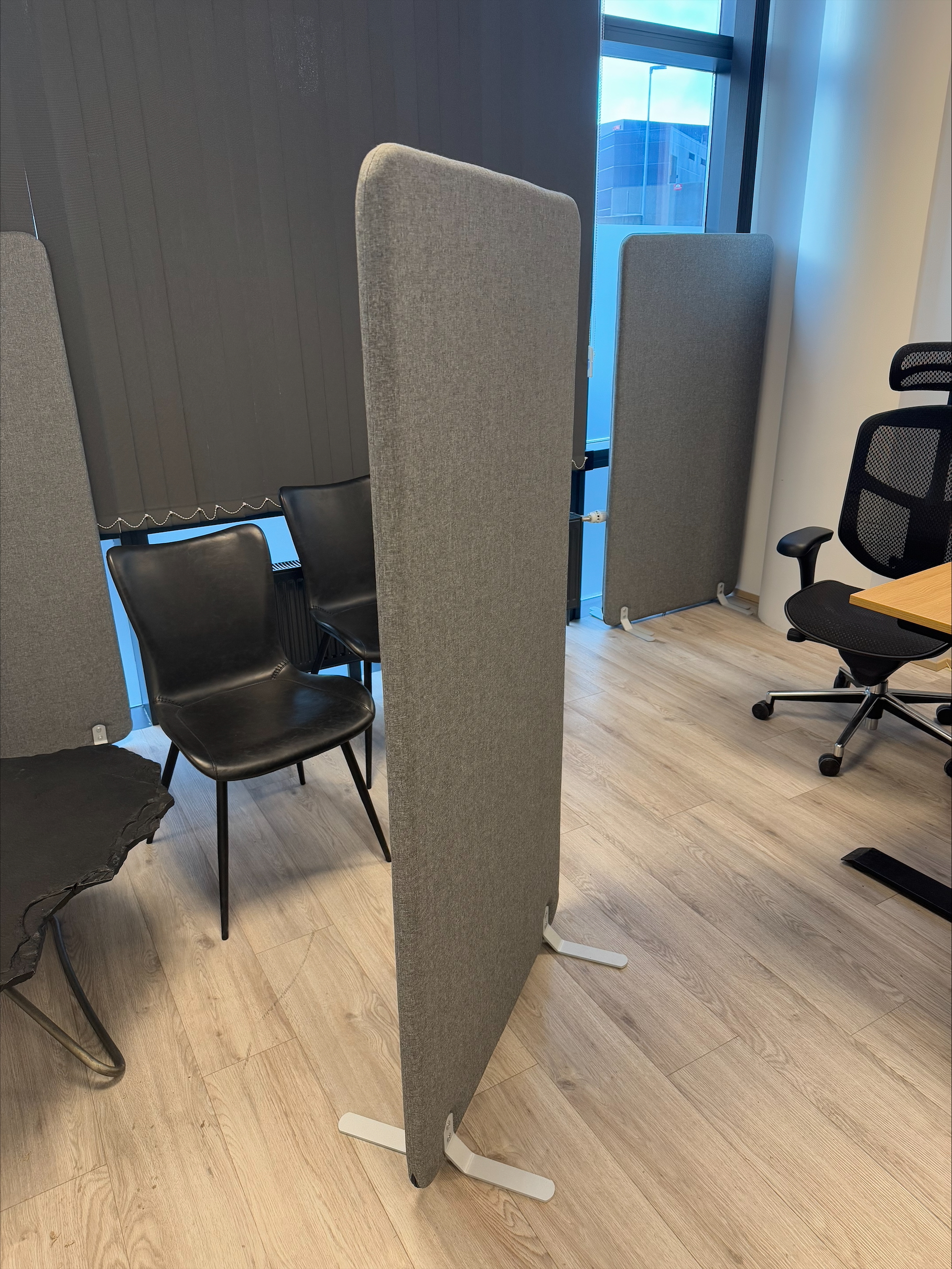 SELT / SOLD Hljóðeinangrandi skilrúm, H160 x B80 sm 4