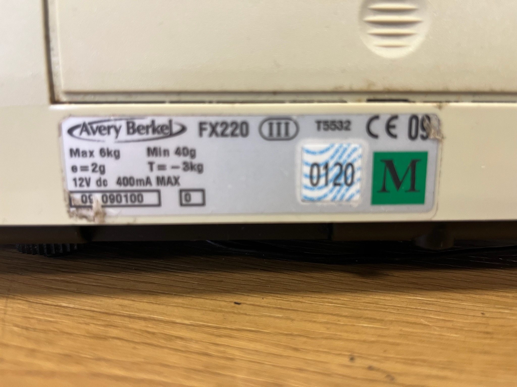SELT / SOLD Avery Berkel vog frá Eltak, B30xD34xH14sm. 4