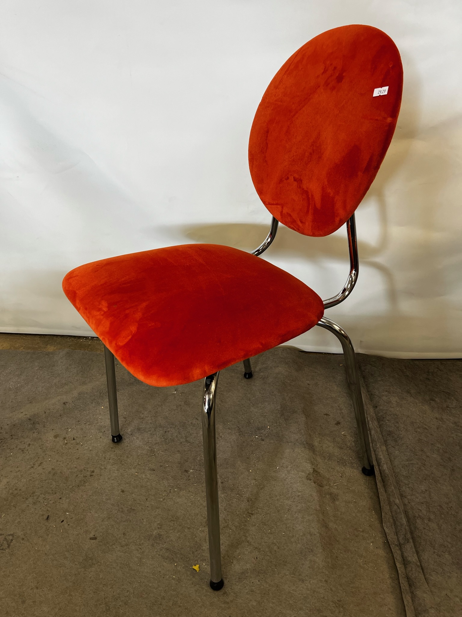 SELT / SOLD Eldhússtólar - velvet - Sóló - Stálhúsgögn 3