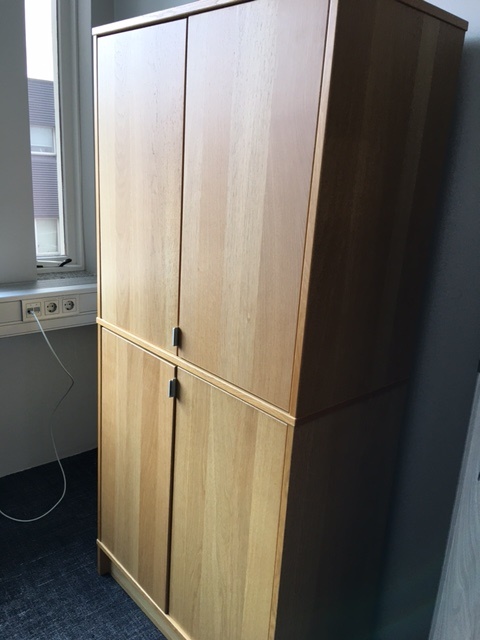 Selt/Endurnýtt-Tvöfaldur skápur frá IKEA 2