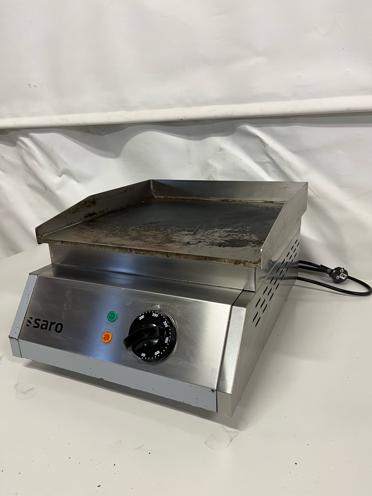SELT / SOLD Saro Grillpanna Fry top 400