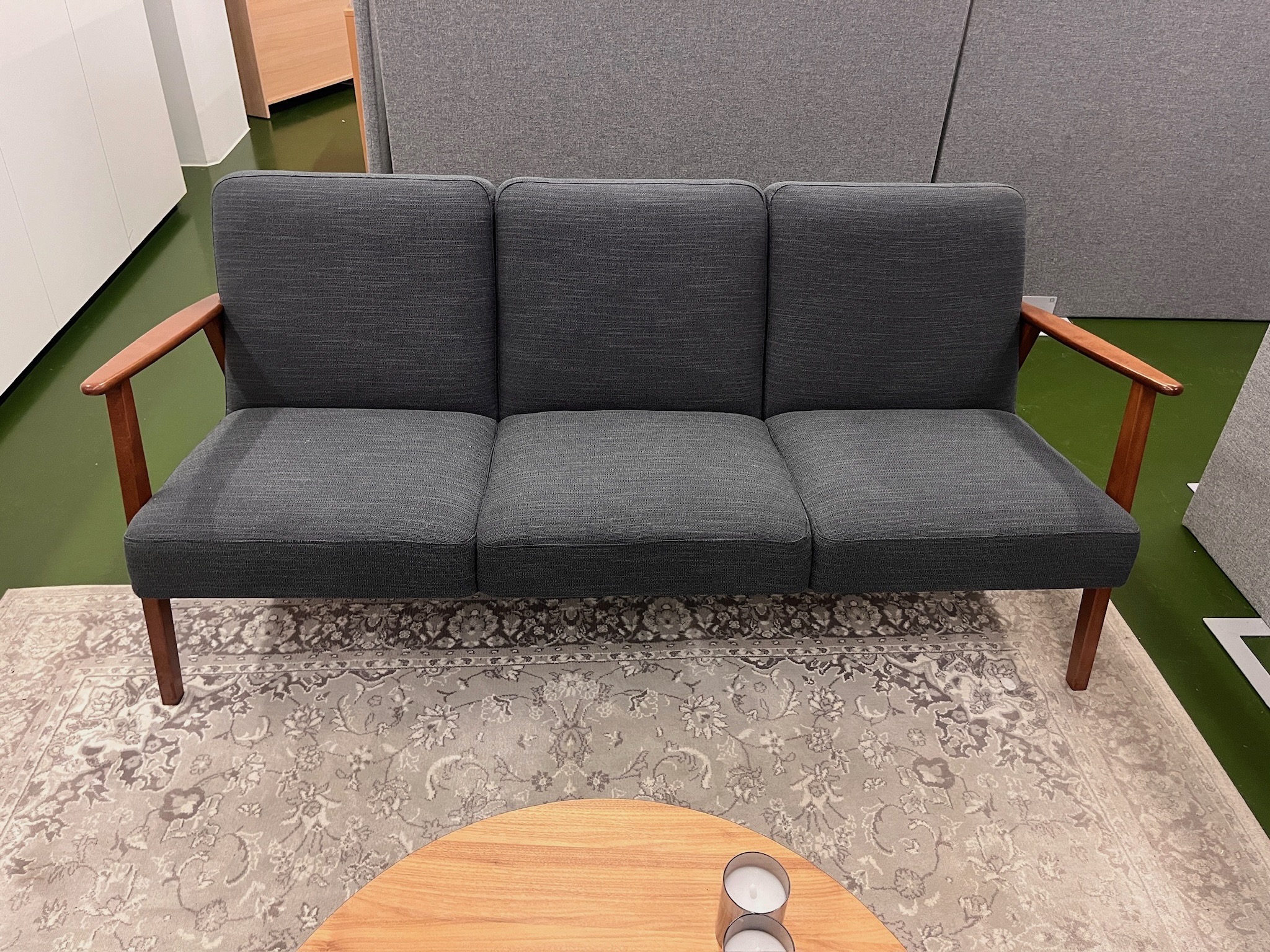 SELT / SOLD EKENÄSET sófi frá IKEA, B173 D64 x H70 sm. 2