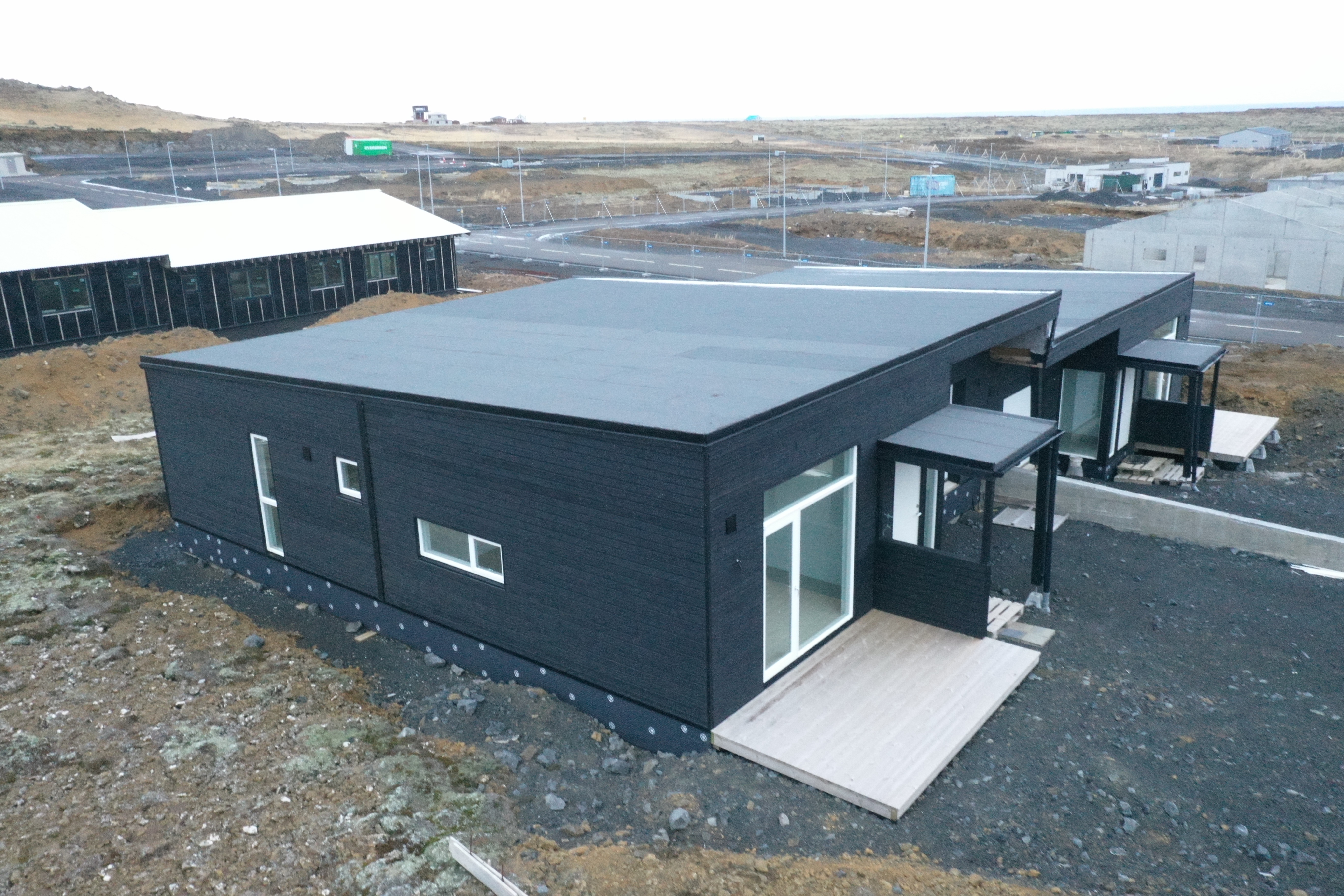 SELT / SOLD Timbureiningarhús 130 fm. til niðurtöku og flutnings. Grindavík 2