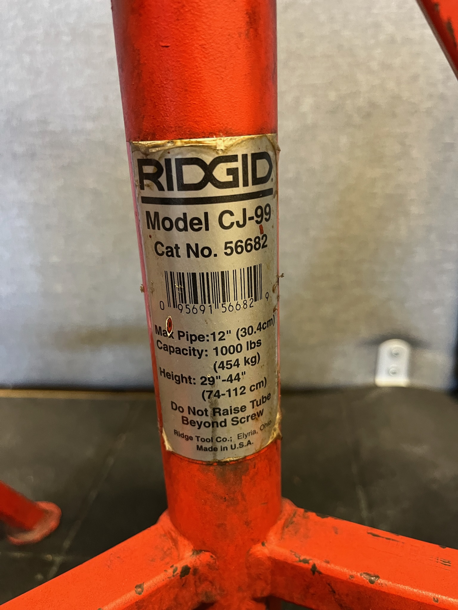 SELT / SOLD Ridgid rúllubúkki (2 stk.) 4