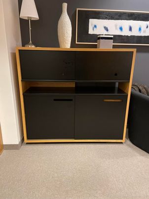 SELT / SOLD Flottur skápur m/rennihurðum frá Á. Guðmundsson (2 stk.) 7