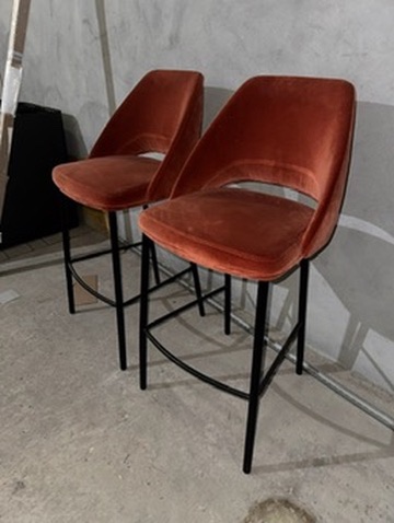 SELT / SOLD Vandaðir Pedrali barstólar (4 stk.) 9