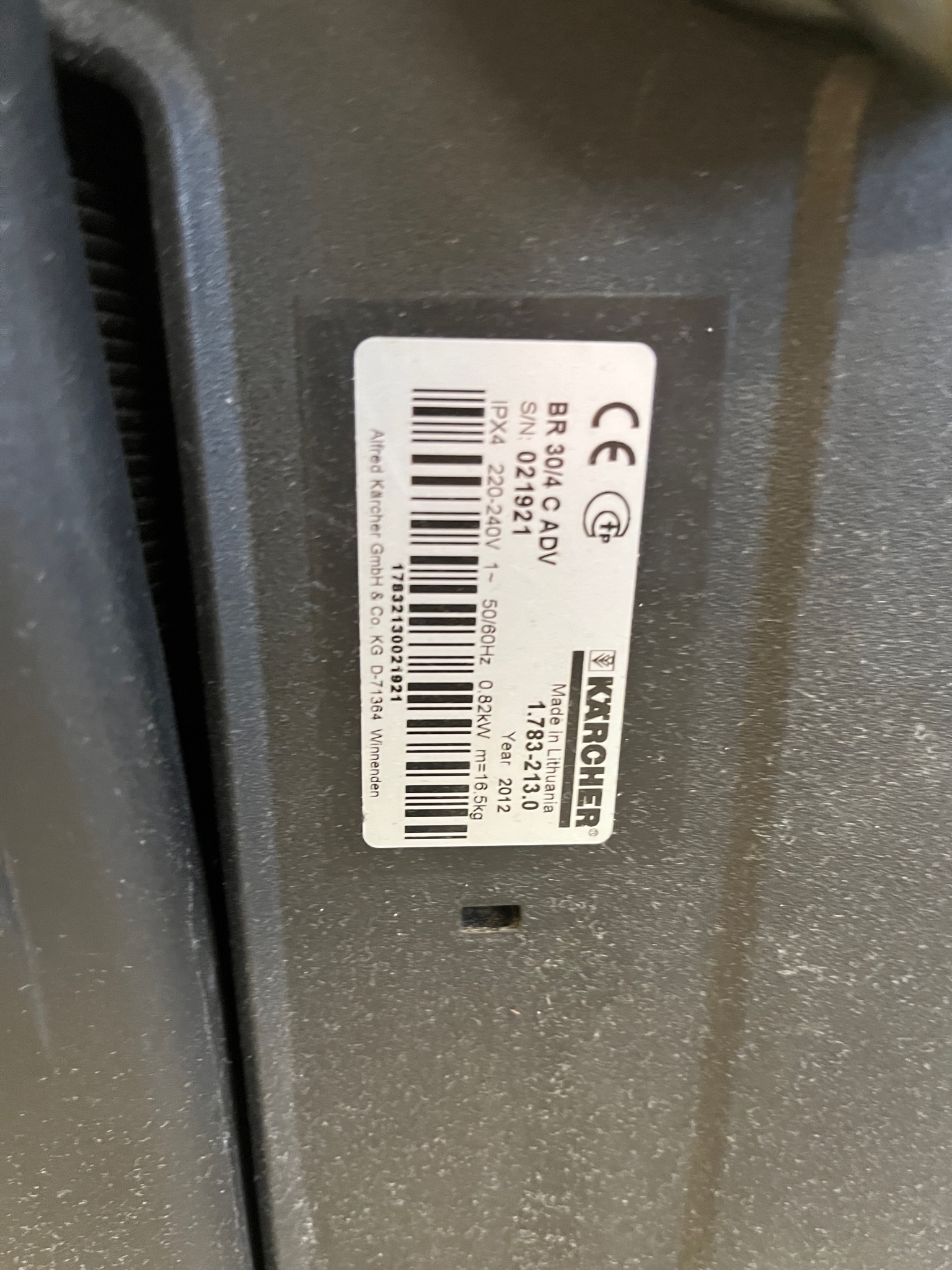 SELT / SOLD - Kärcher ryksuga 6