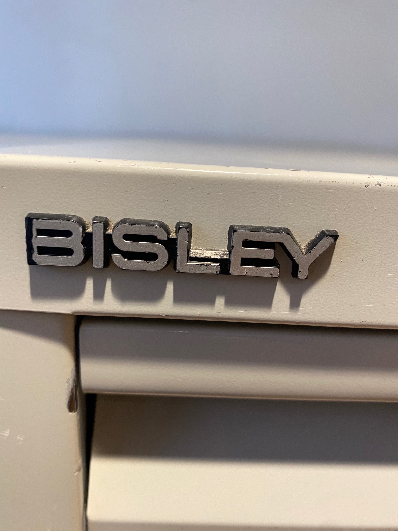 SELT / SOLD Bisley skjalaskápar 4