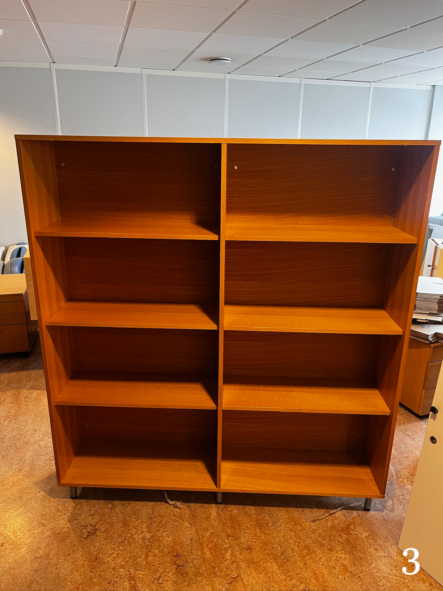 SELT / SOLD Skrifstofuskápar og bókahillur frá Á. Guðmundsson 5
