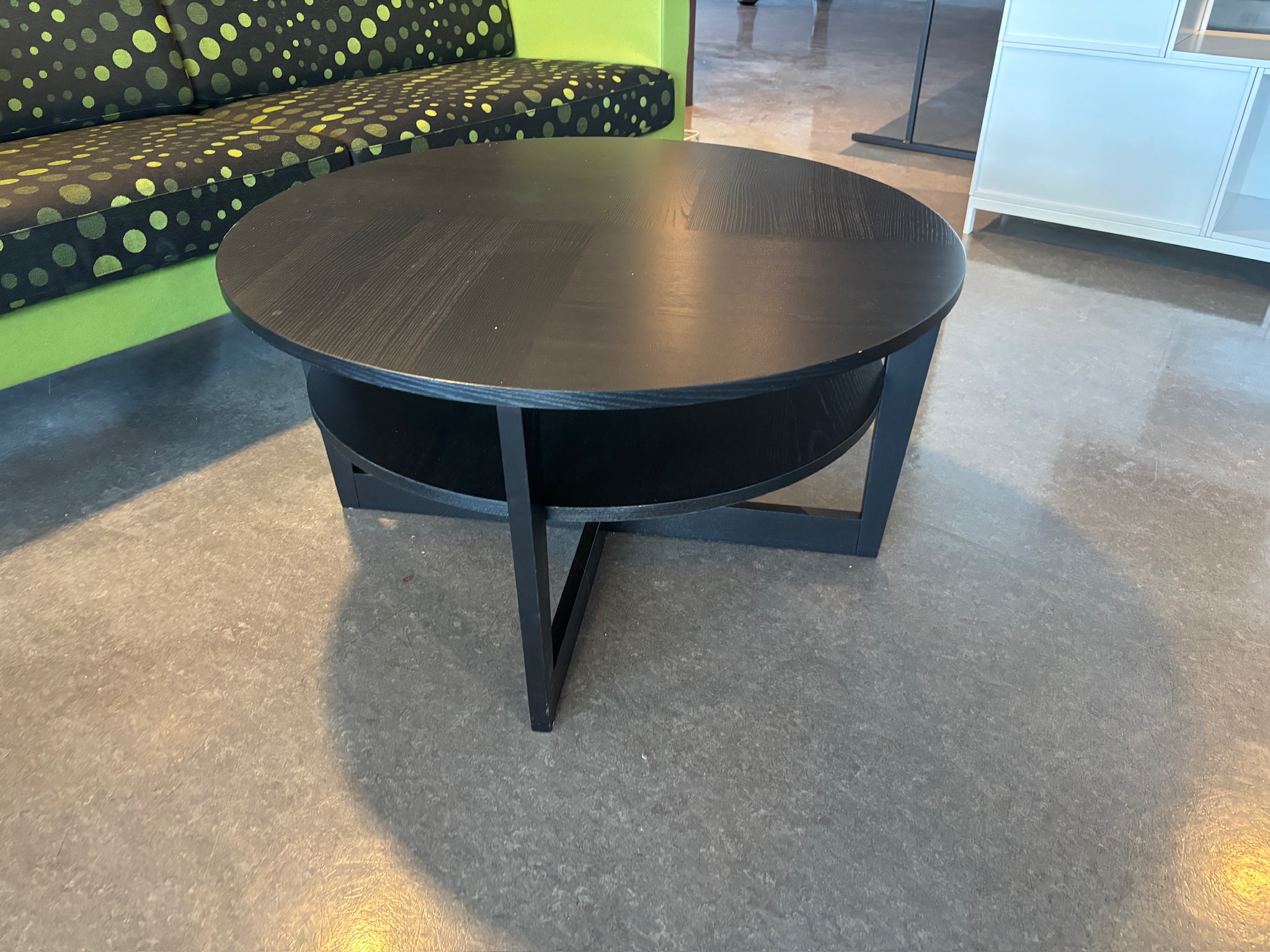 SELT / SOLD IKEA sófaborð, Ø90xH48sm.