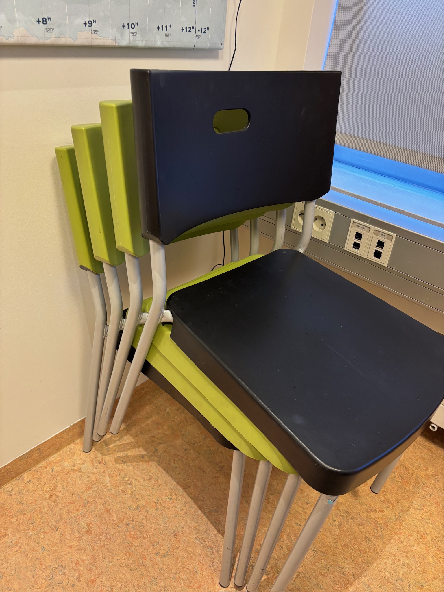SELT / SOLD IKEA eldhússtólar, staflanlegir 4