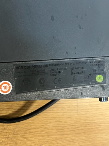 SELT / SOLD NCR RealPOS 7199 afgreiðslukerfi með prentara 6