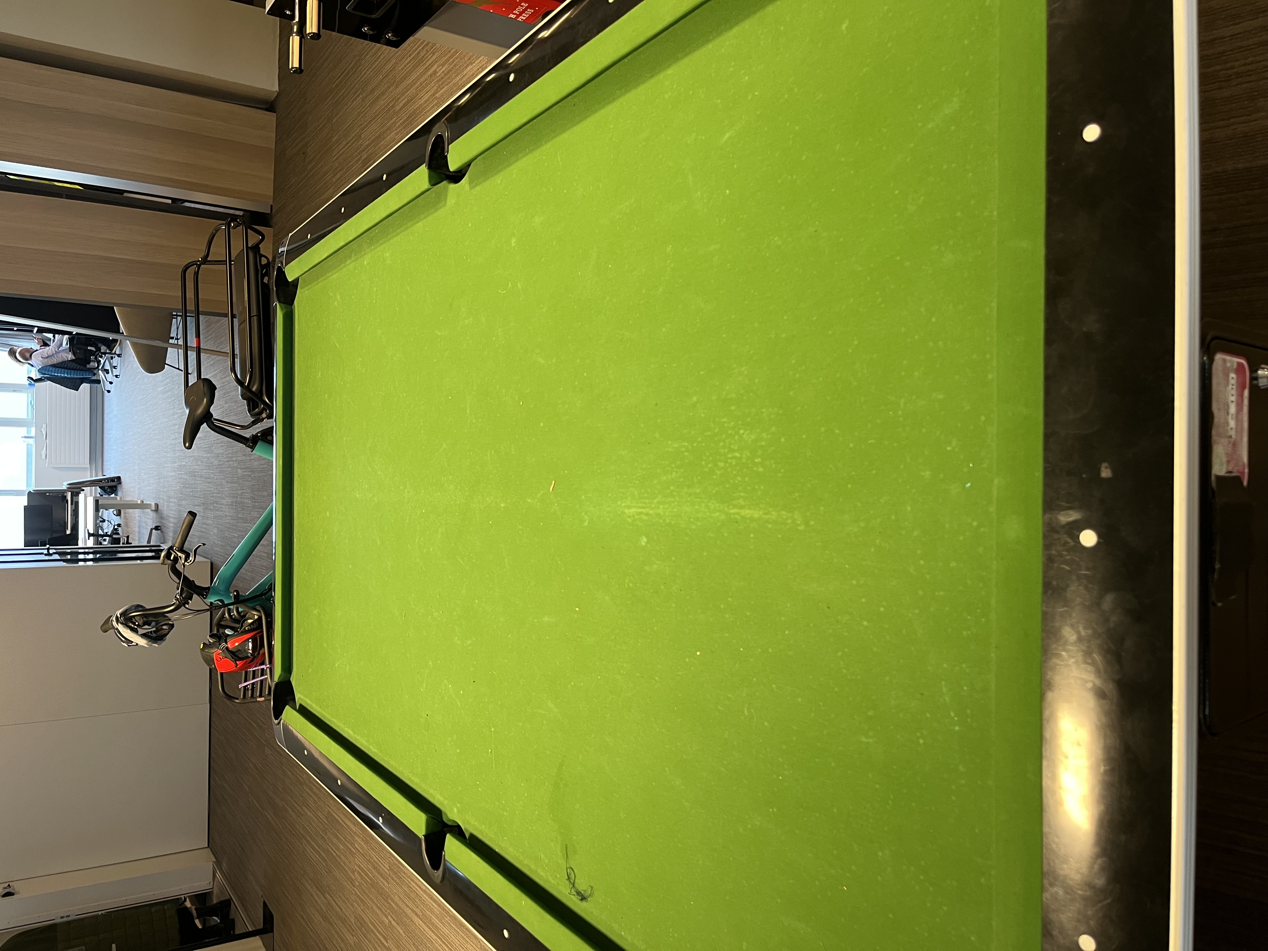SELT / SOLD SAM poolborð 9 fet 286cm x 158cm x 80cm (L x B x H) 6