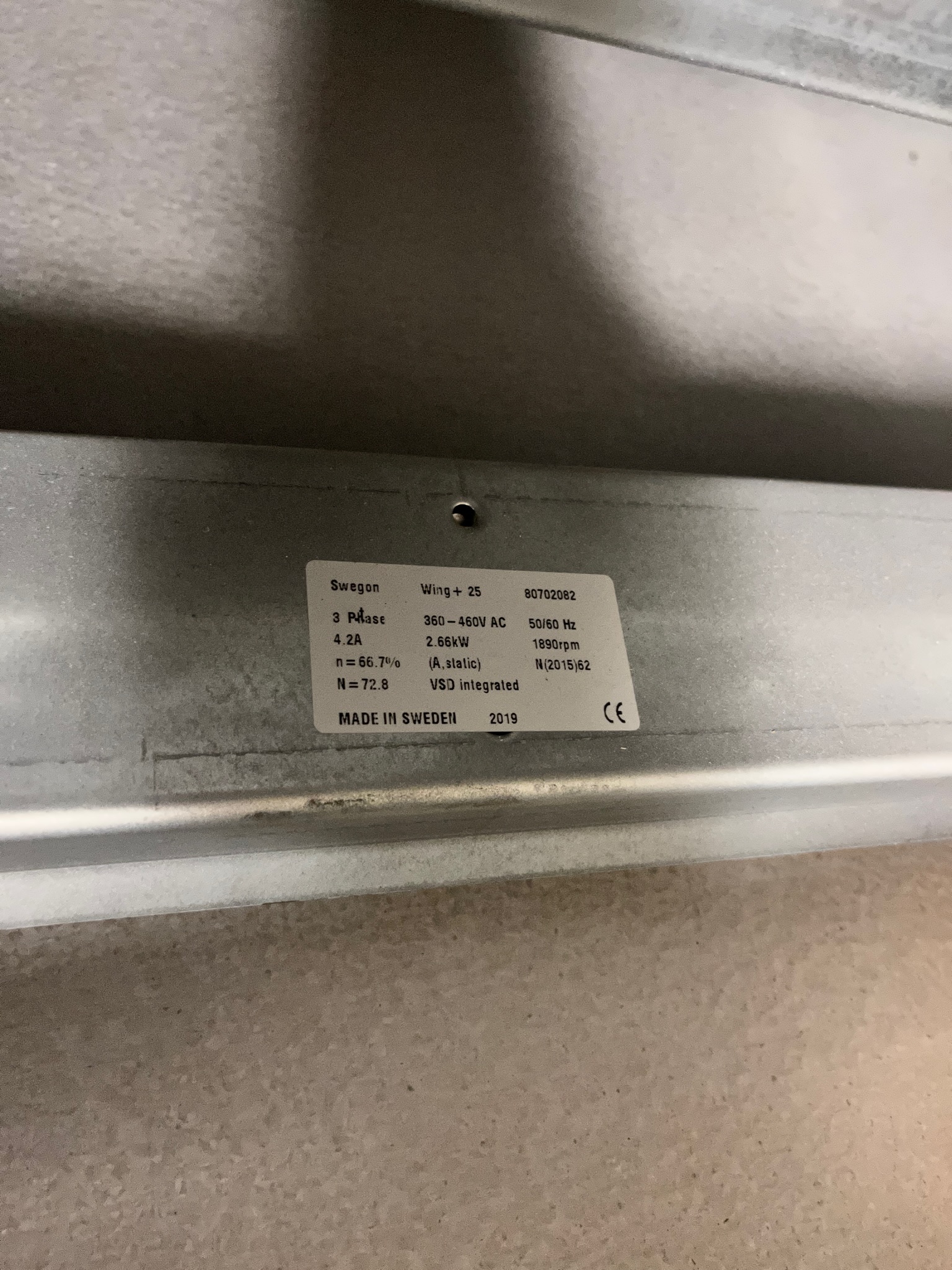 SELT / SOLD Swegon loftræstiskerfi 7