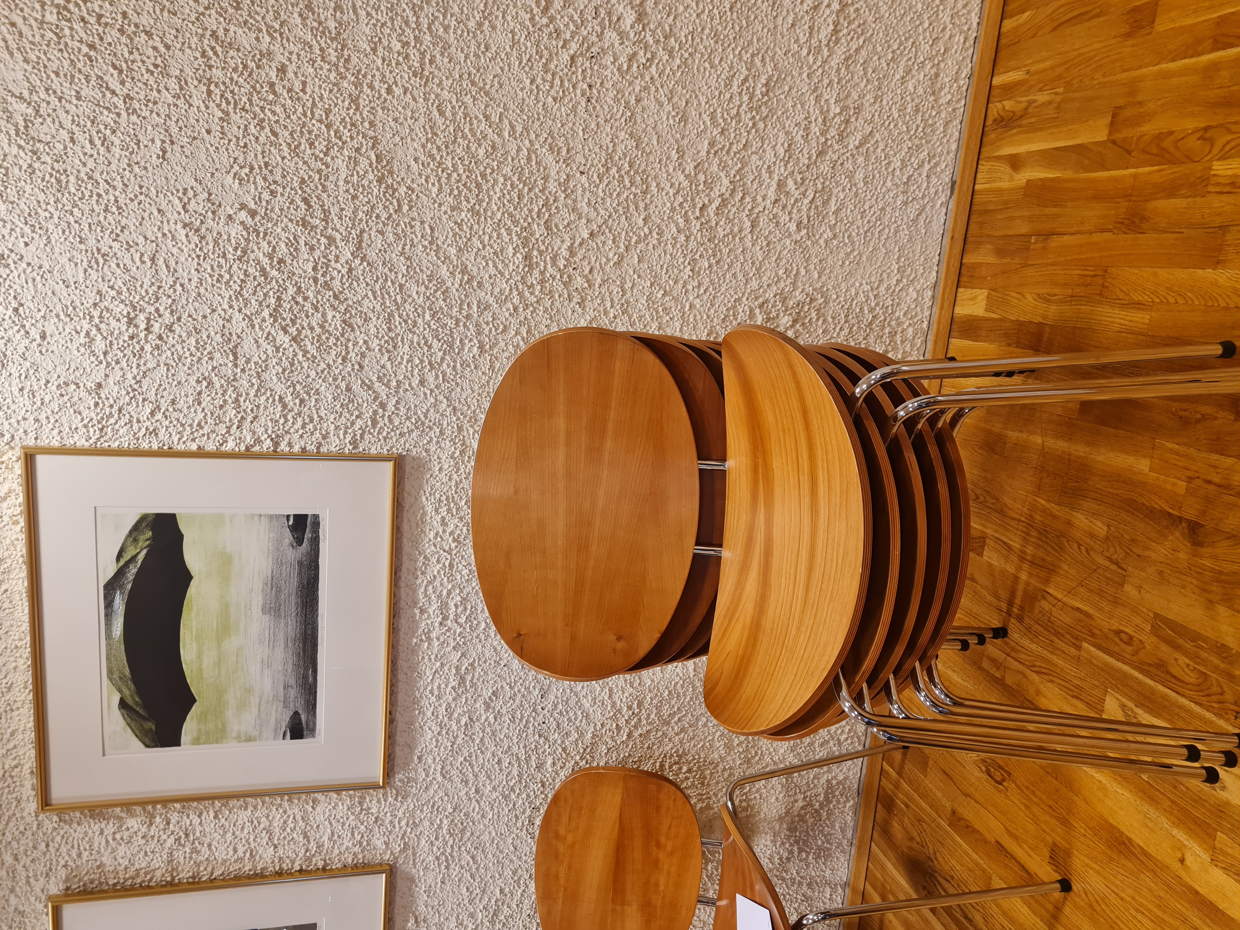 SELT / SOLD viðarstólar, staflanlegir (44 stk.) 9