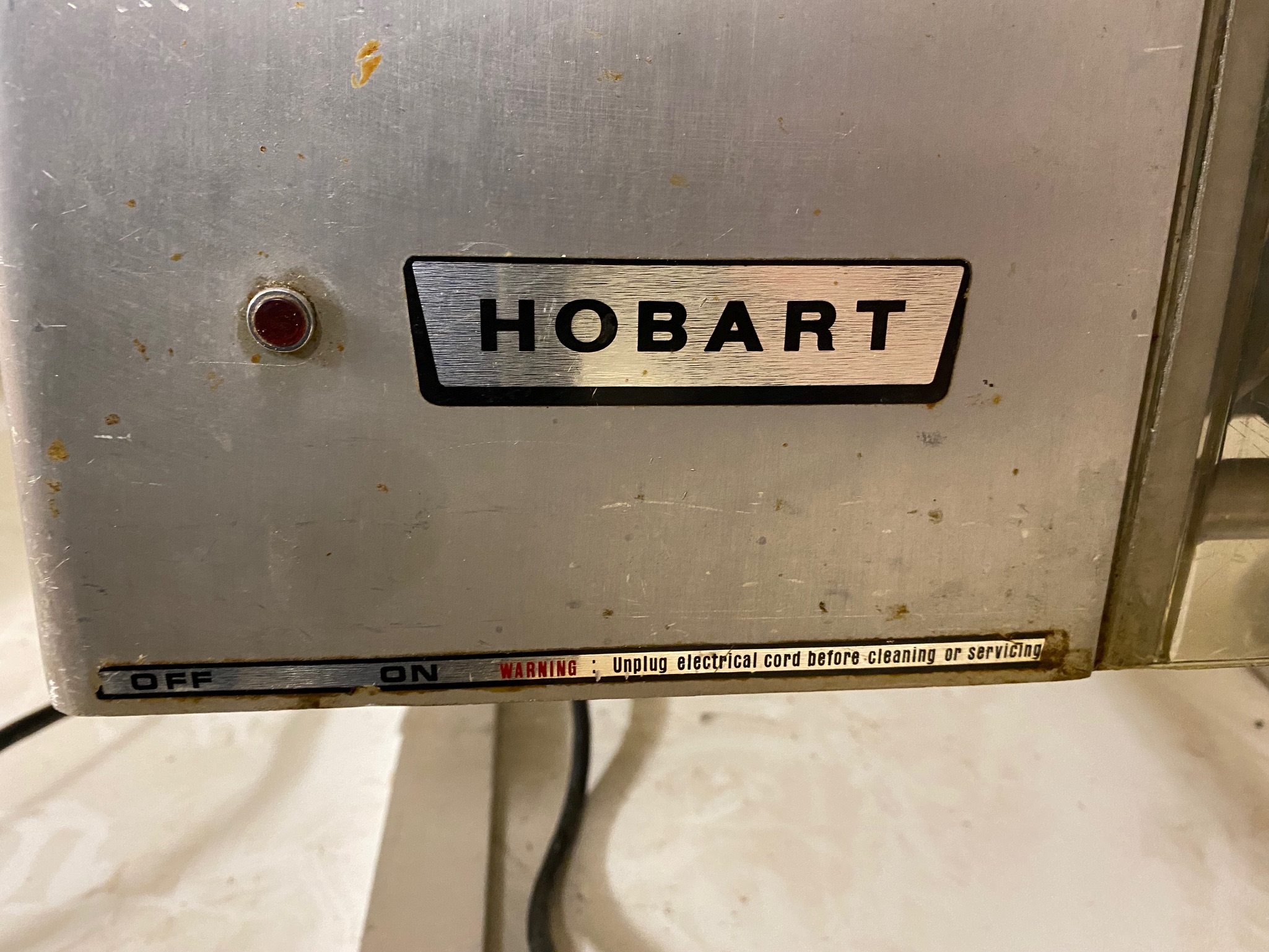 SELT / SOLD Hobart skurðarhnífur 4