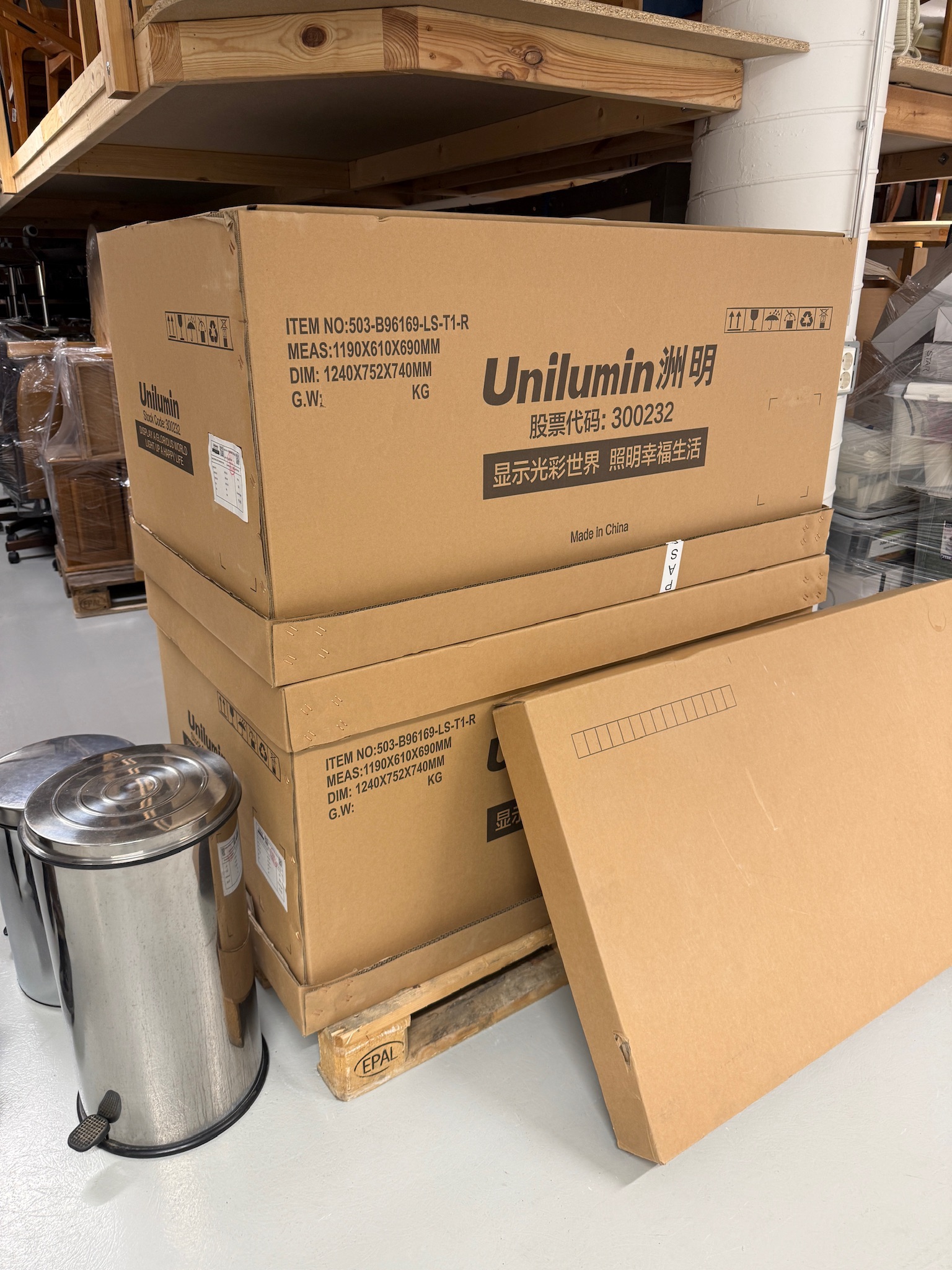 Unilumin innandyra LED skjáir/skilti frá Atenda - Umframefni 9