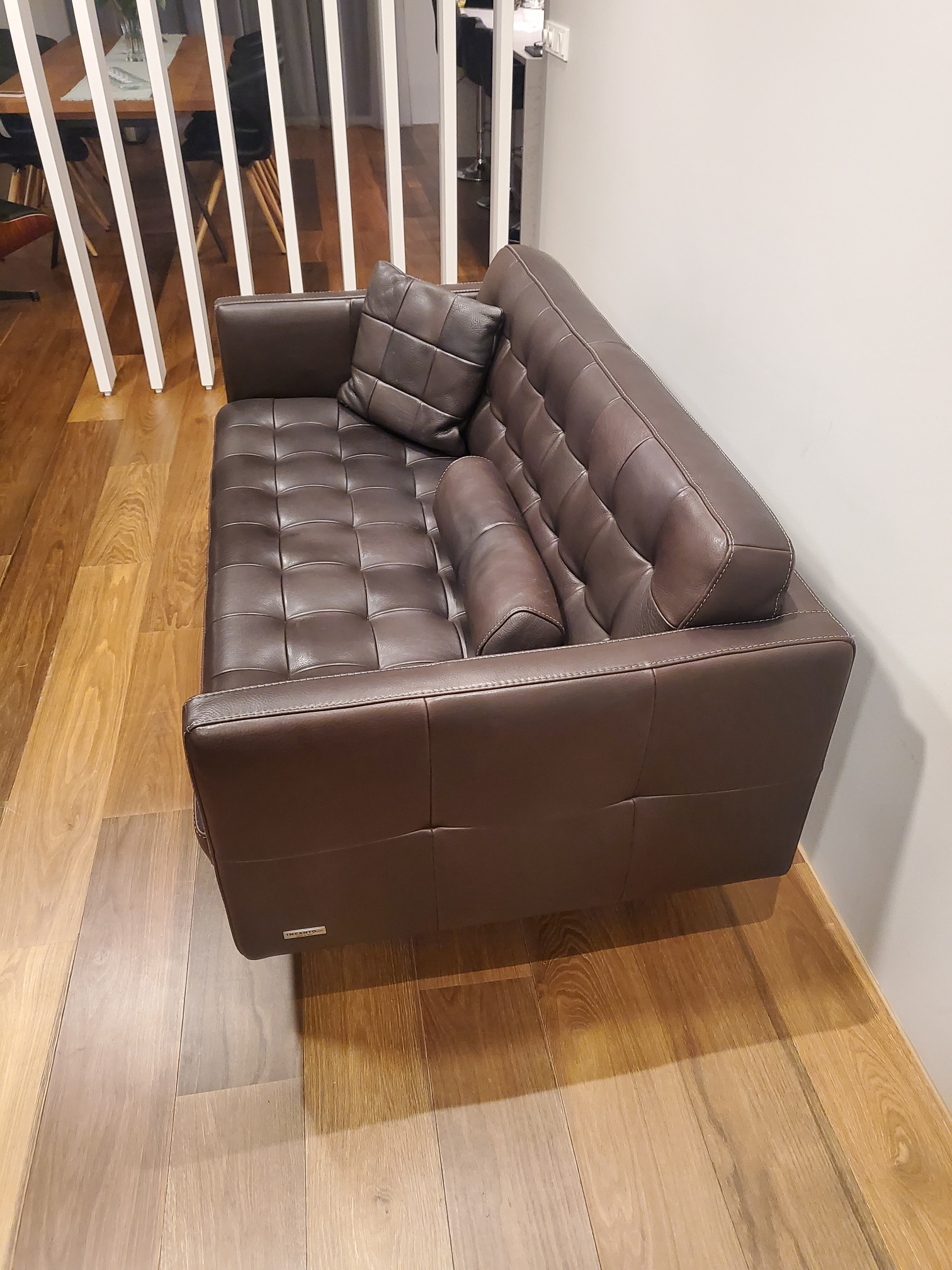 SELT / SOLD Ítalskur - Incanto Divani B483 - handsmíðaður leðursófi 4