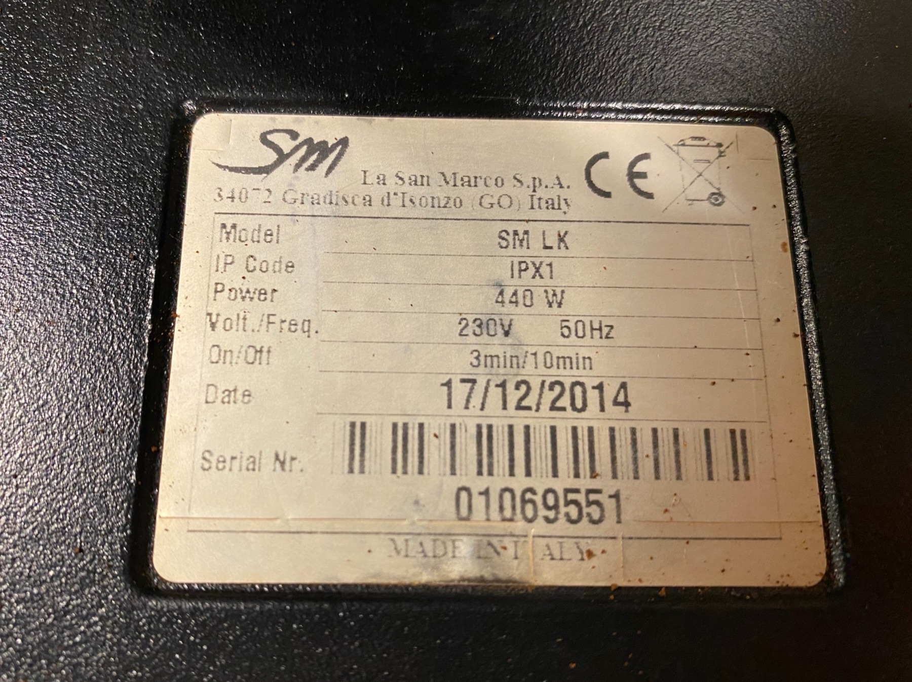 SELT / SOLD SM LK Kaffivél - Baunavél 6