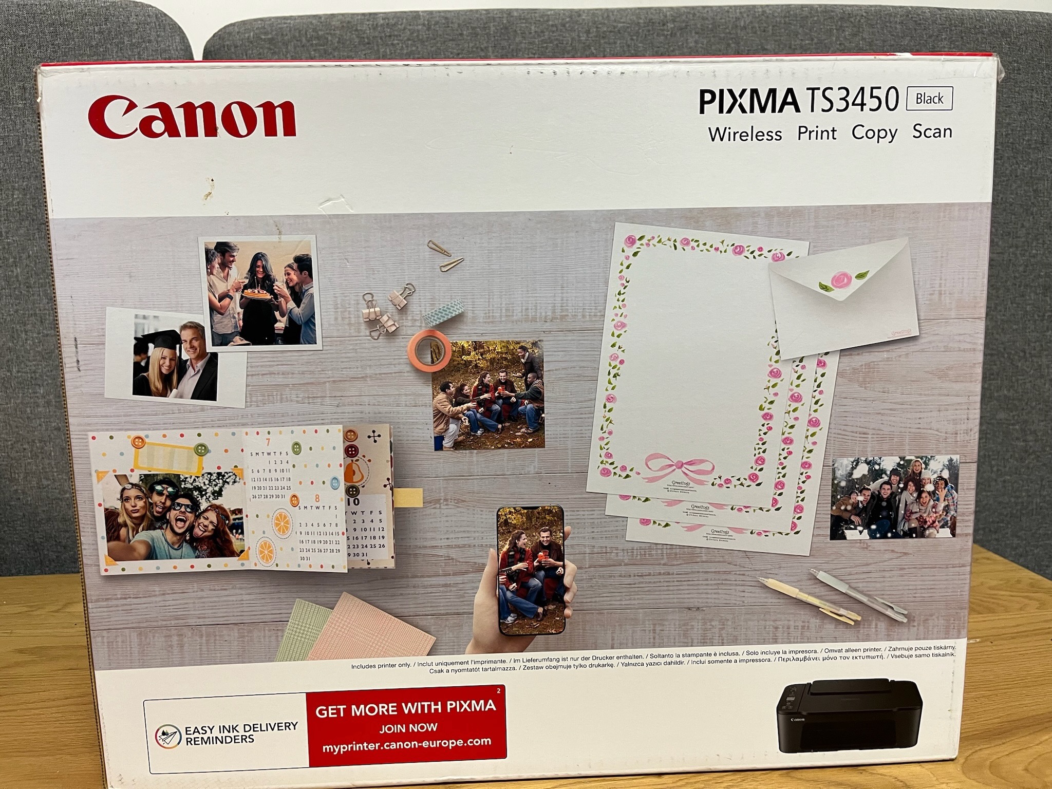 SELT / SOLD Canon PIXMA A4 bleksprautuprentari með Wi-Fi og 350 blaða skúffu 2