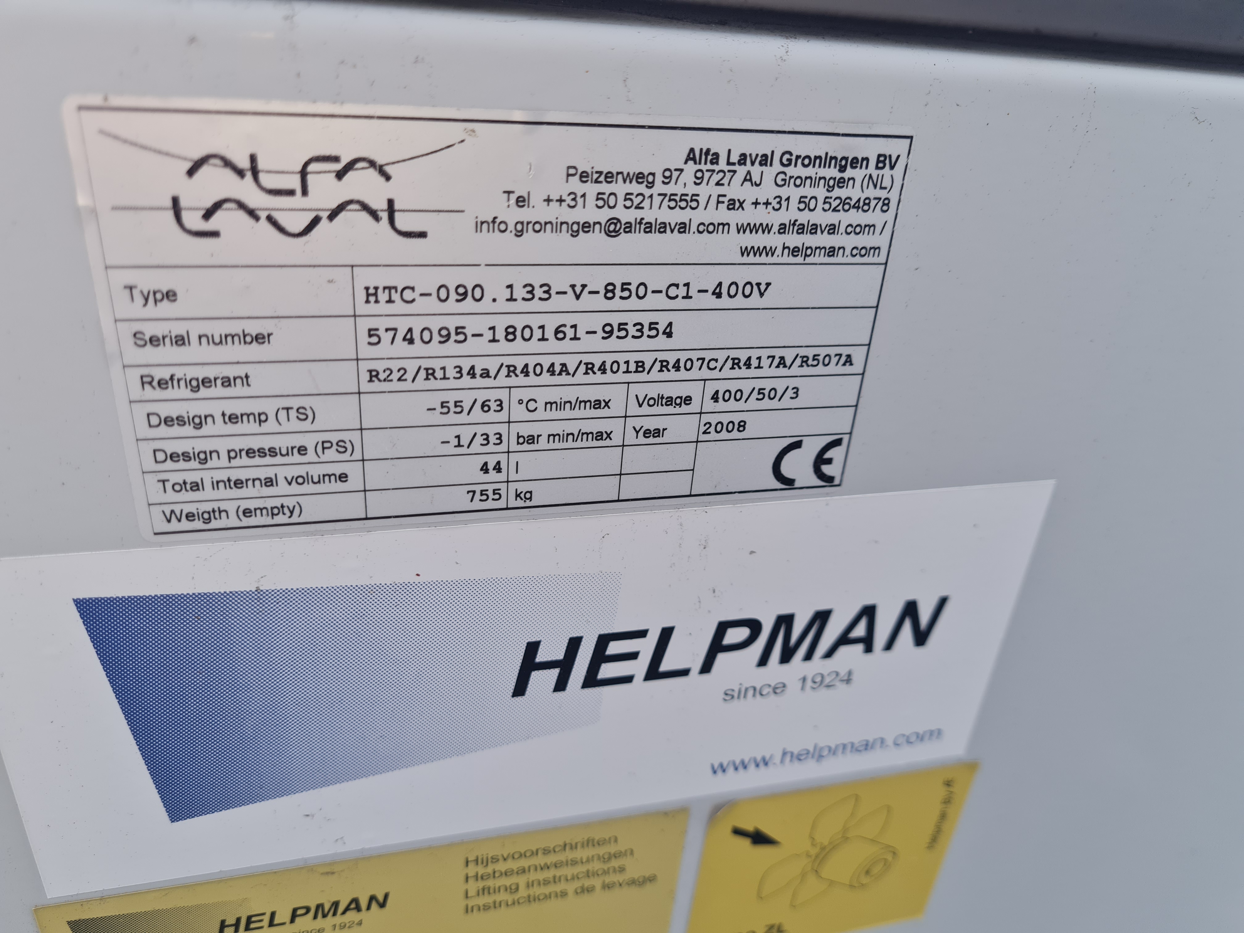 SELT / SOLD Varmaskiptir/eimsvali fyrir matvælaiðnað 3