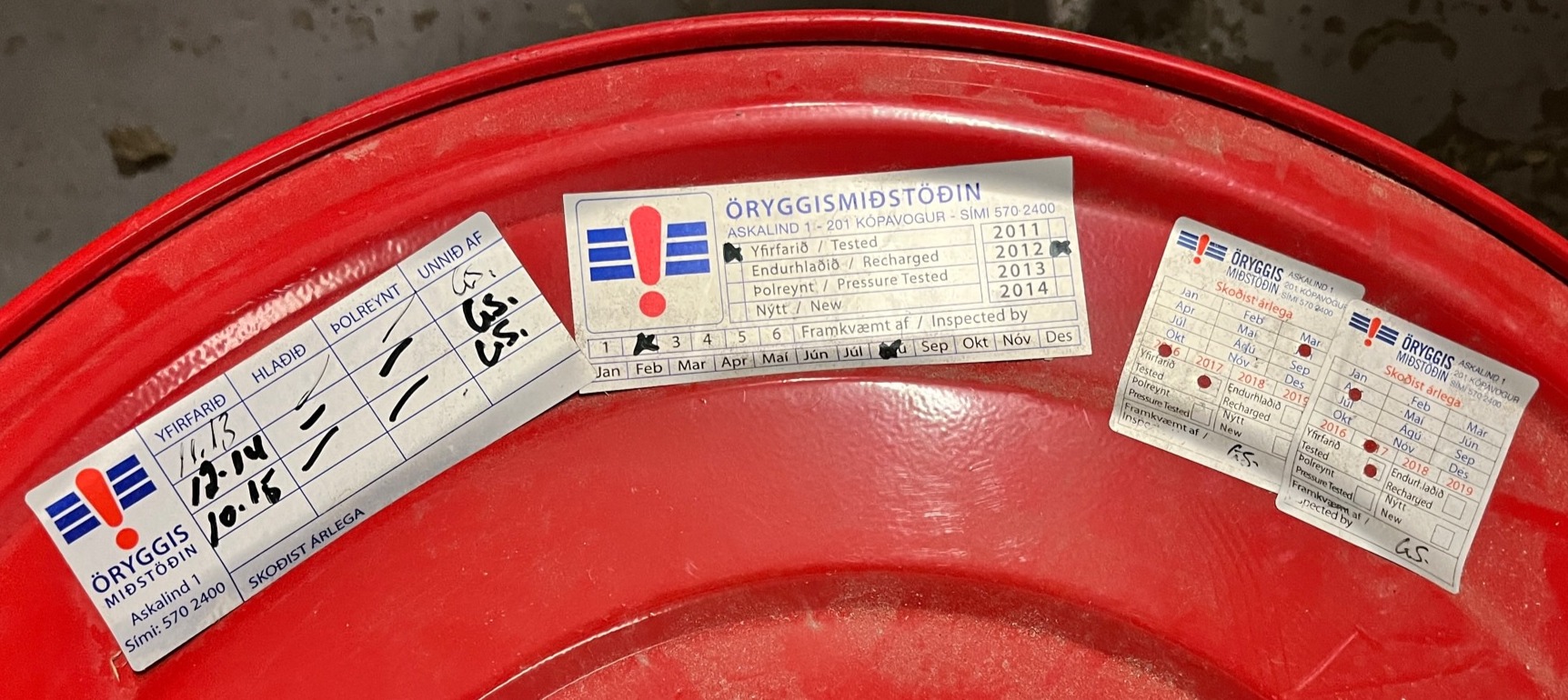 SELT / SOLD - Brunaslöngur 25-30m (2 stk.) 12