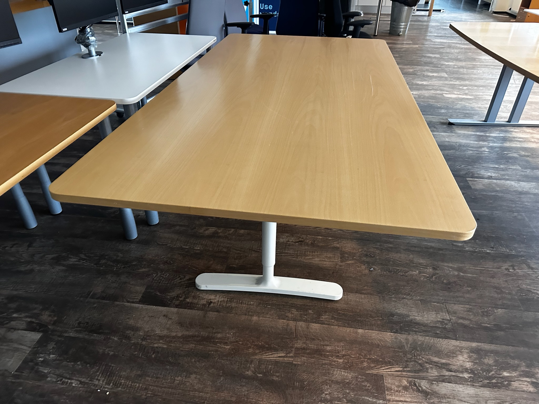 SELT / SOLD Fundarborð, 6-8 manna, L220xB110xH75sm.