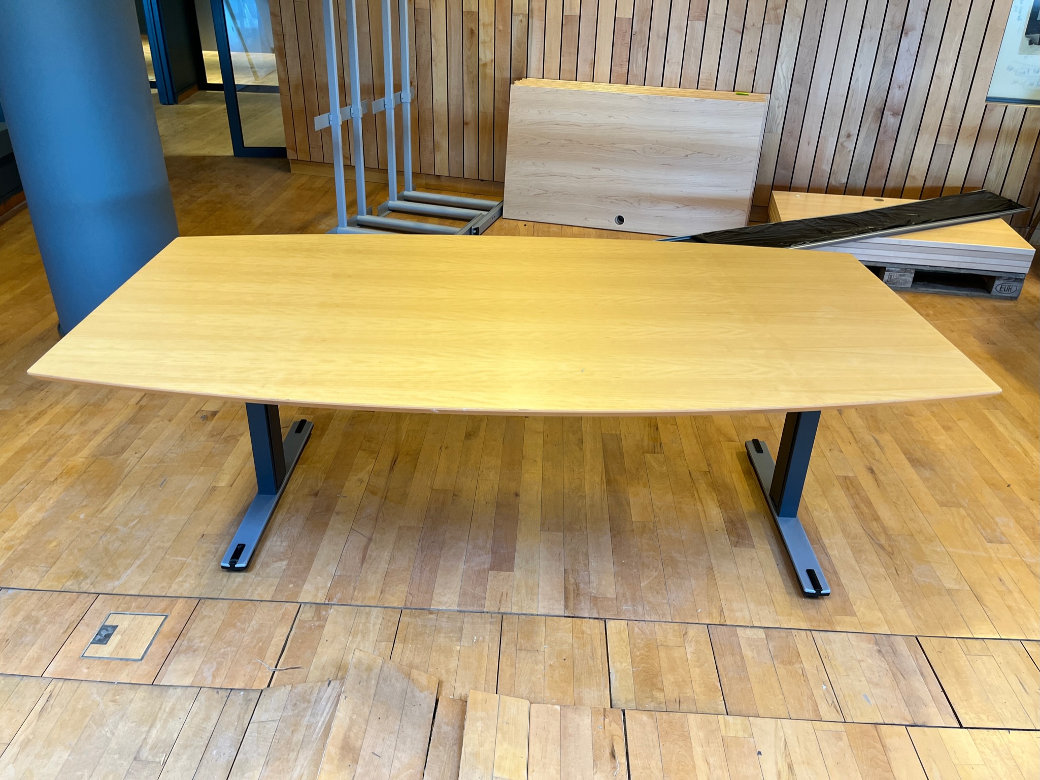 SELT / SOLD - Fundarborð - 6 manna - 210 x 110 sm. 3