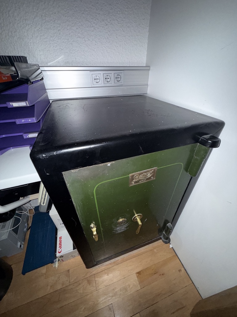 Klassískur verðmætaskápur eldvarinn 3